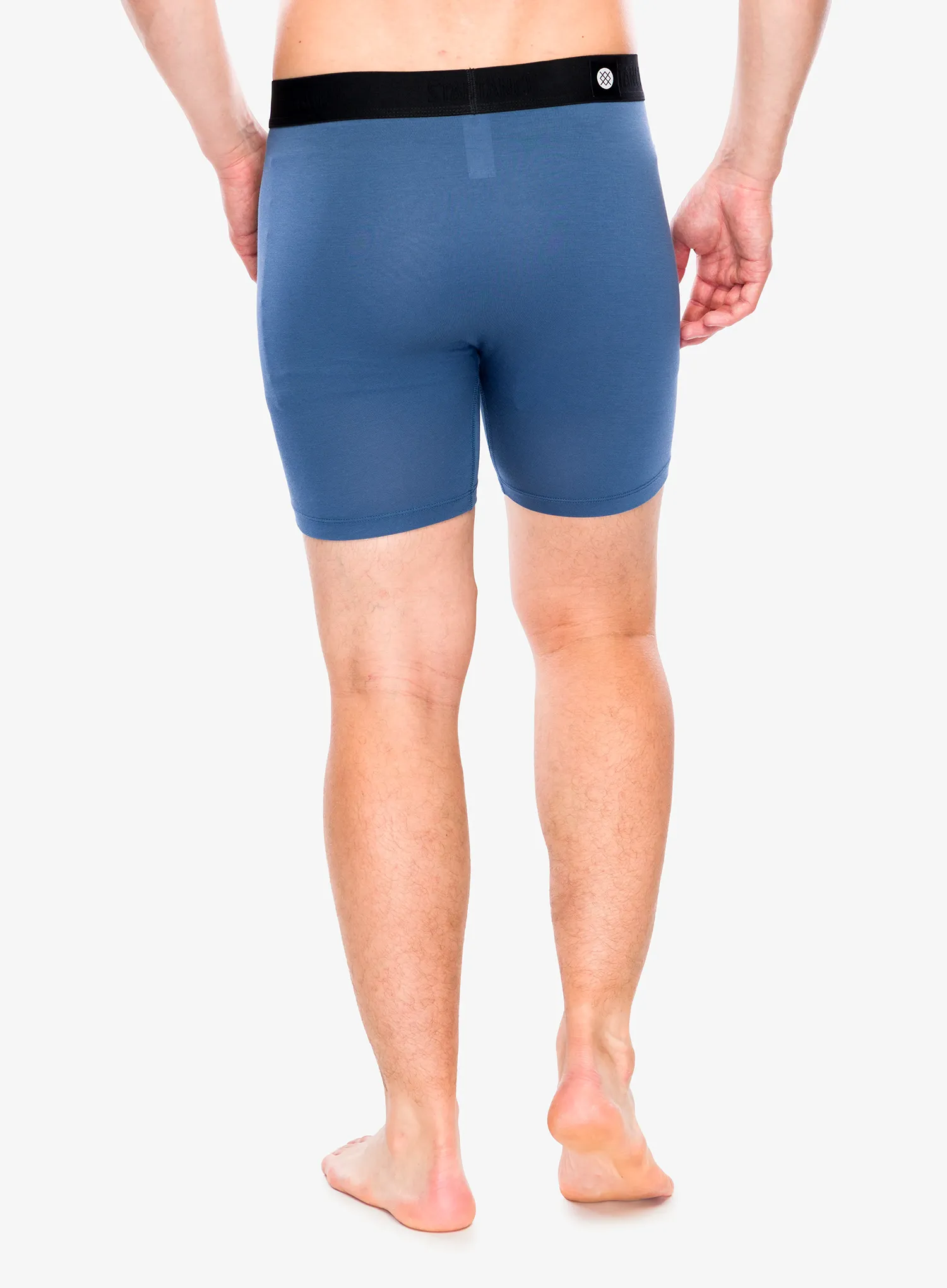 Stance Sea Blue Stripe Wholester Termoaktív boxeralsó - seablue