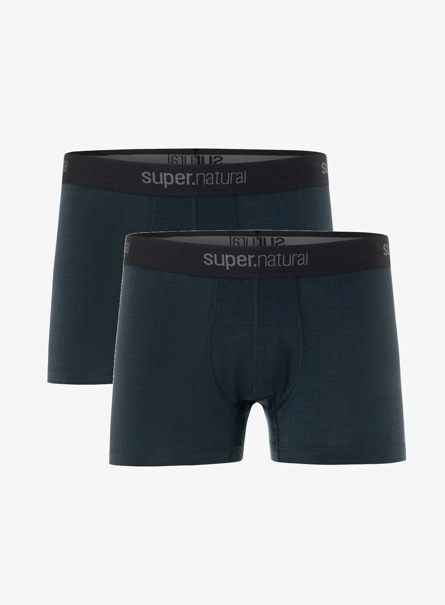 Super.natural Tundra175 Boxer 2-Pack Termoaktív boxeralsó - blueberry/blueberry