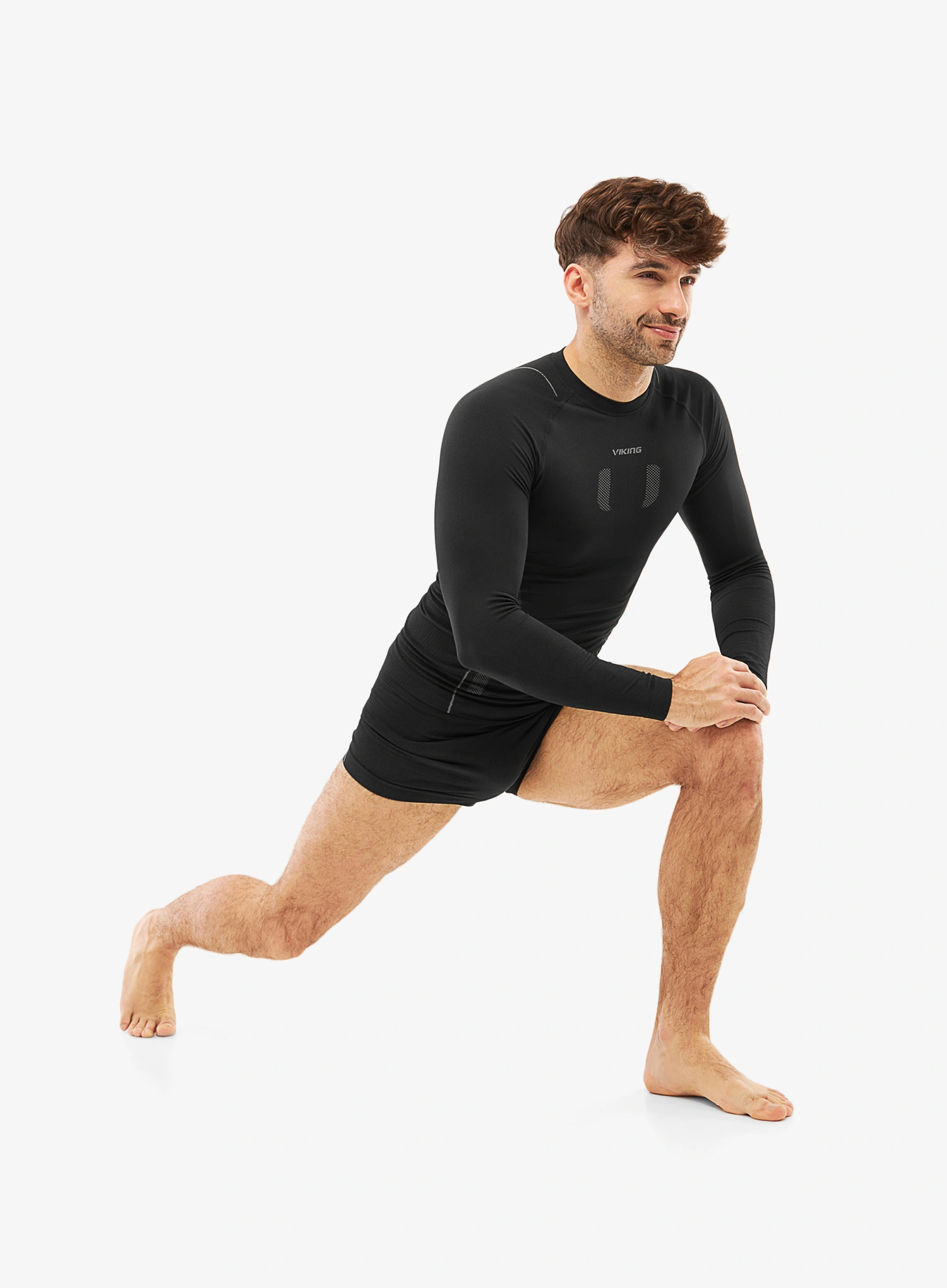 Viking Base Layer Eiger 2.0 Boxer Shorts Termoaktív boxeralsó - black/grey