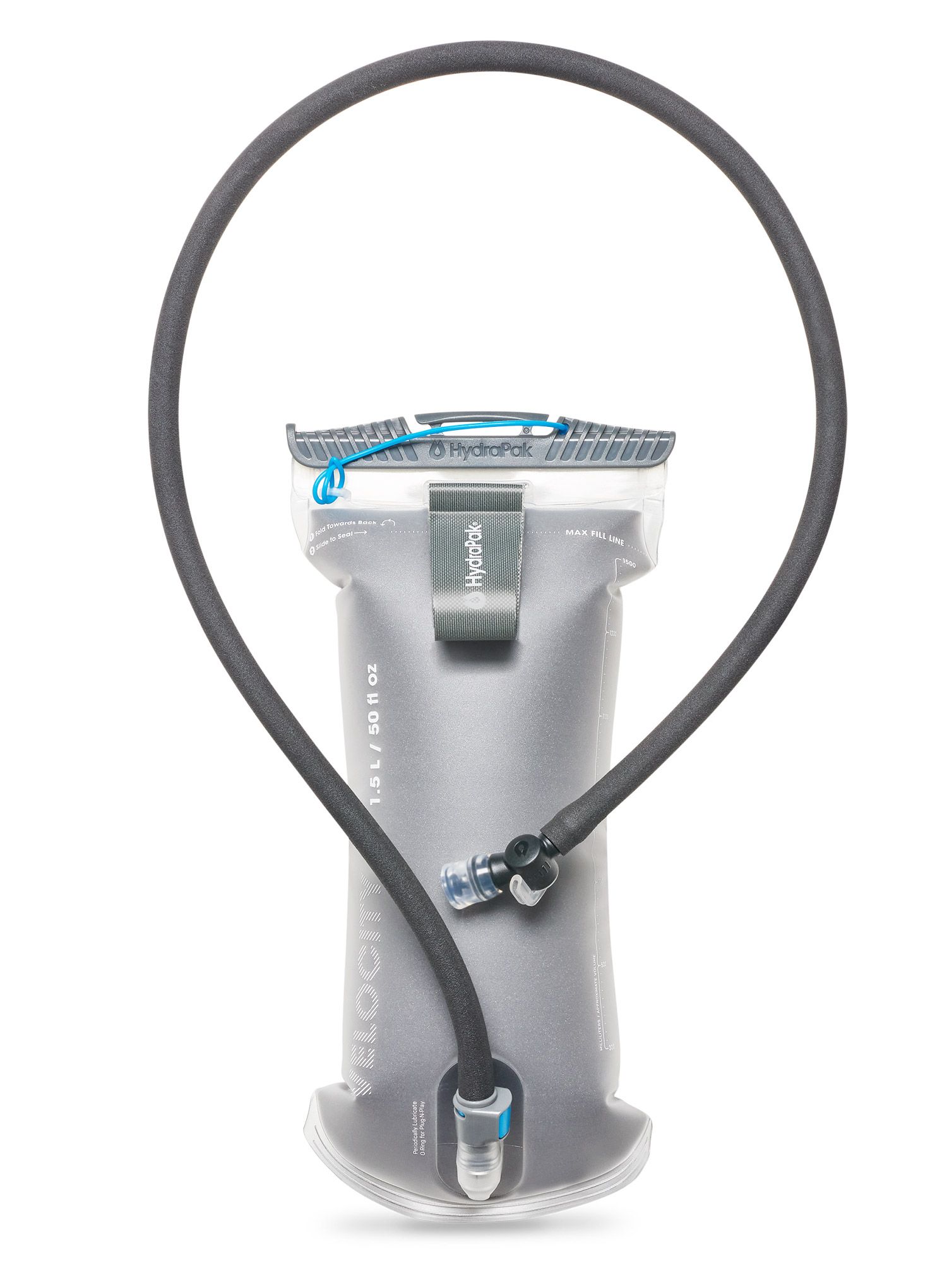 HydraPak Velocity IT 1,5L Ivózsák - clear