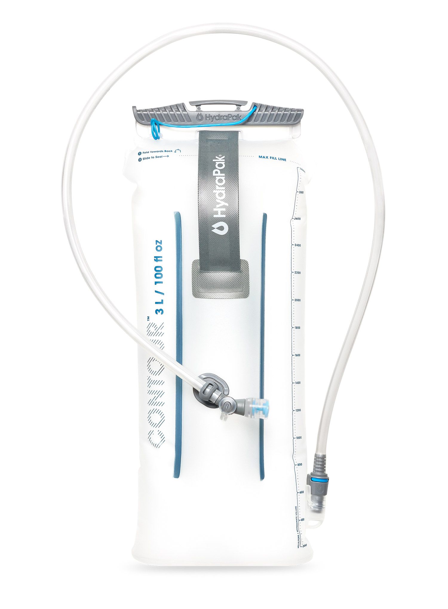 HydraPak Contour 3L Víztartó - clear
