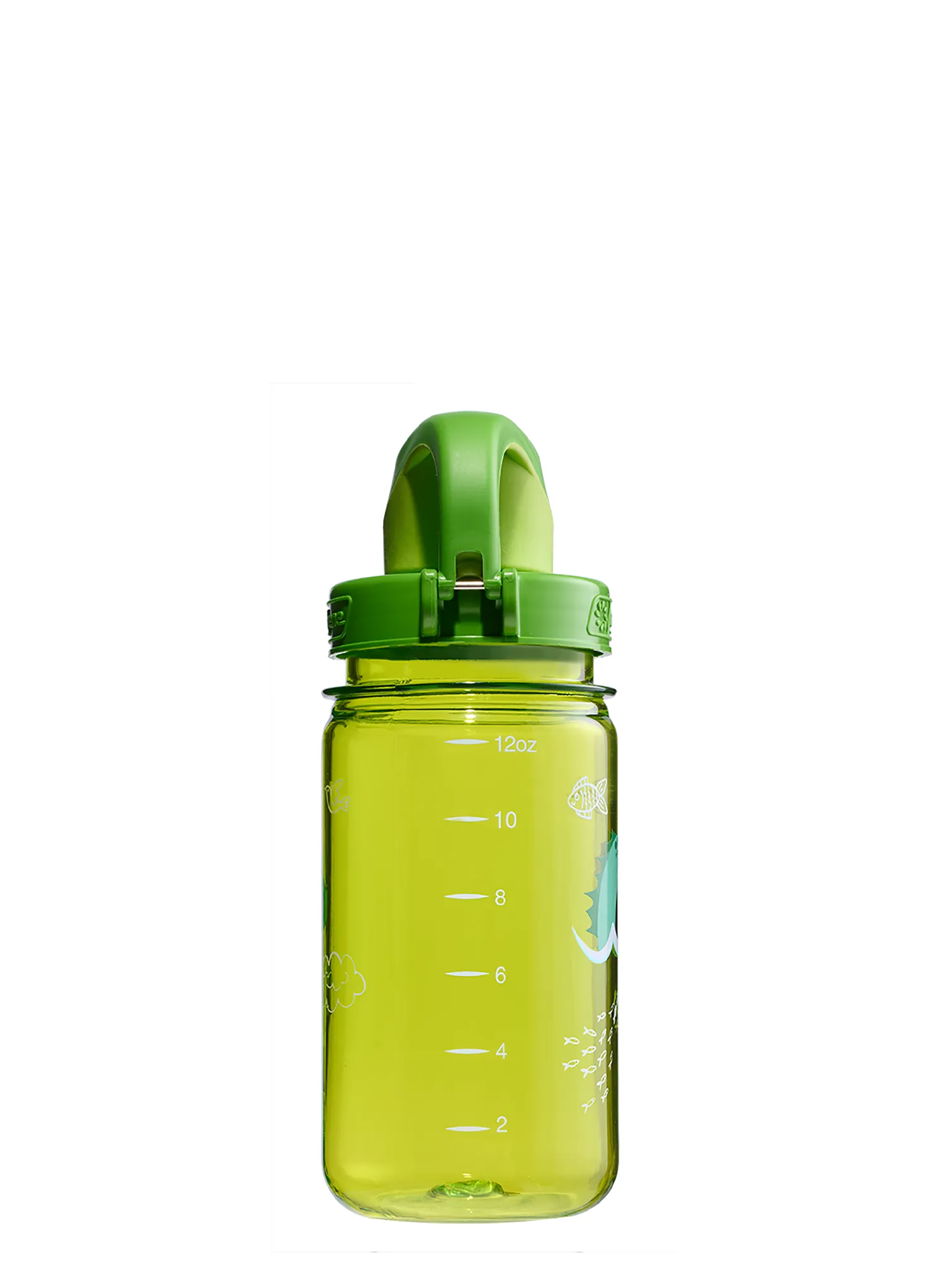 Nalgene On The Fly Kids 12 oz (355 ml) Gyermek vizes palack - green nessie