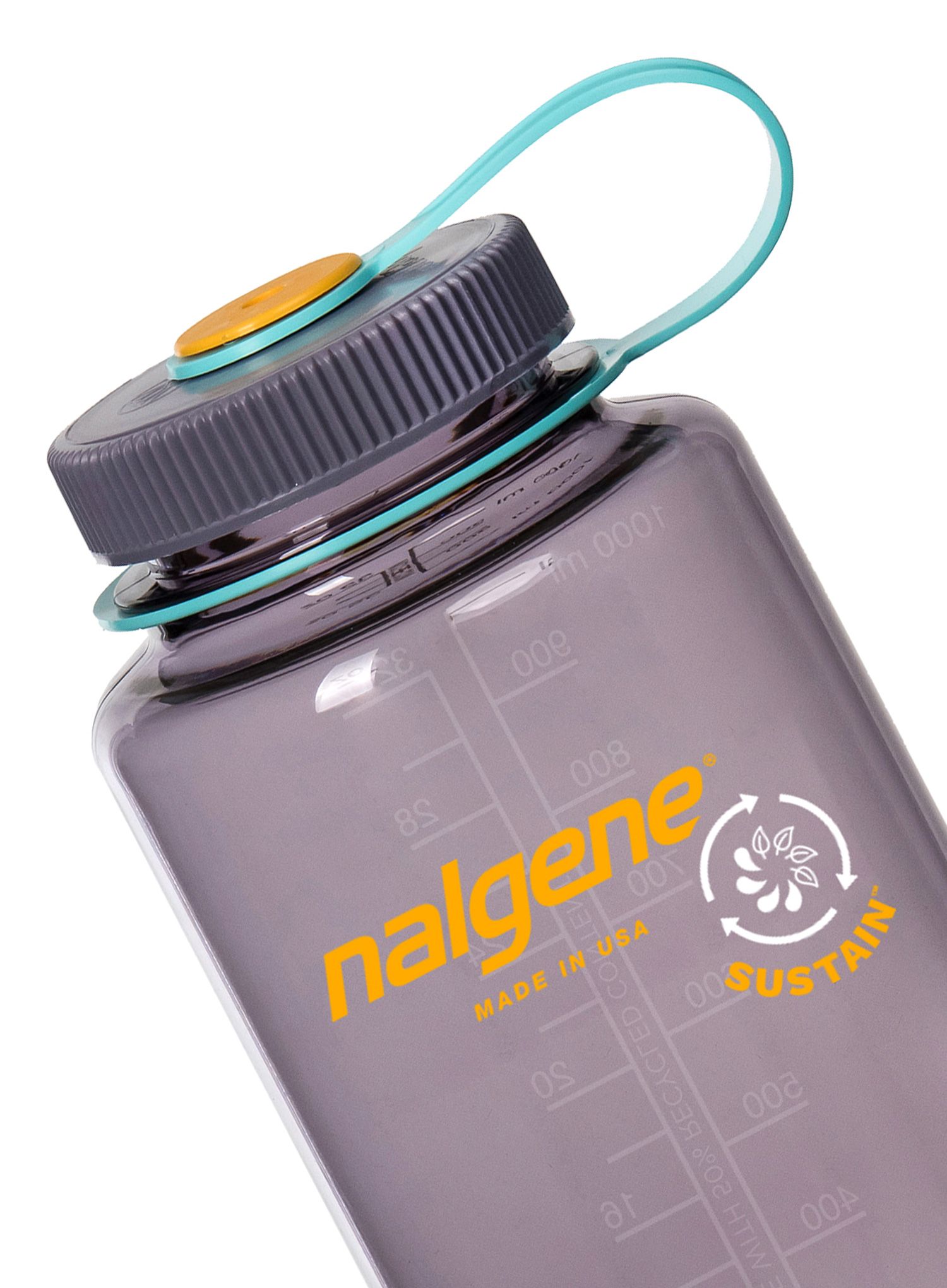 Nalgene Sustain Wide Mouth 32 oz (946 ml) Vizespalack - aubergine