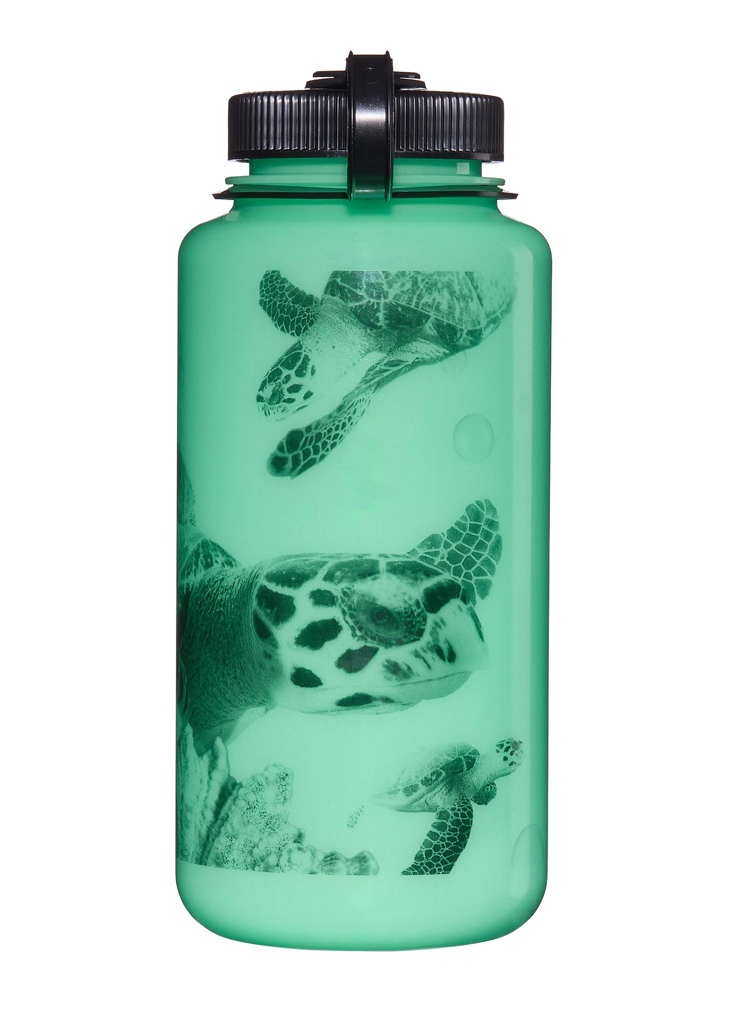 Nalgene Wide Mouth 32 oz (946 ml) Palack - w/black turtle