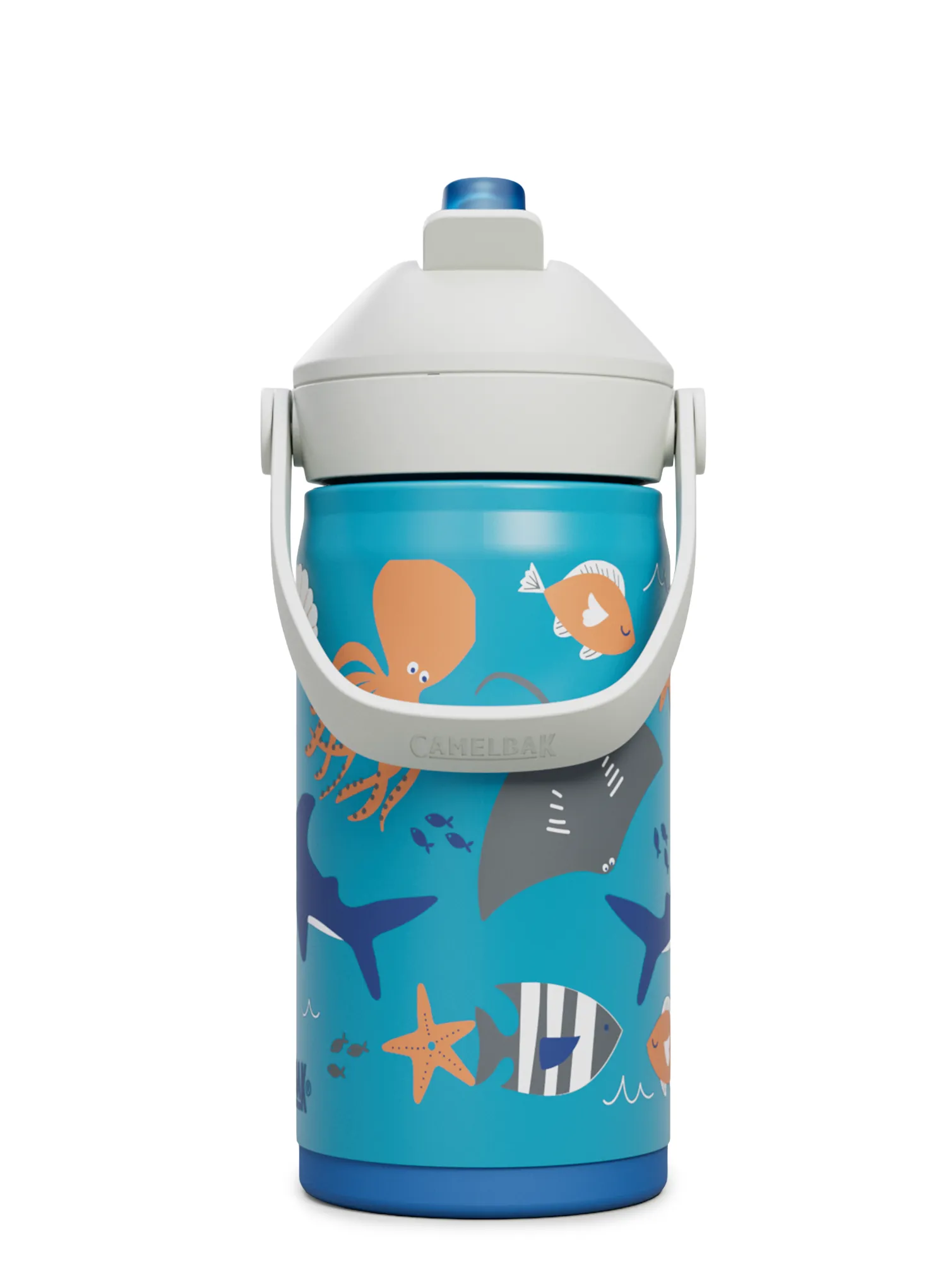 Camelbak Thrive Flip Straw Kids Insulated SST 350 ml Hőtartó kulacs gyerek - ocean life