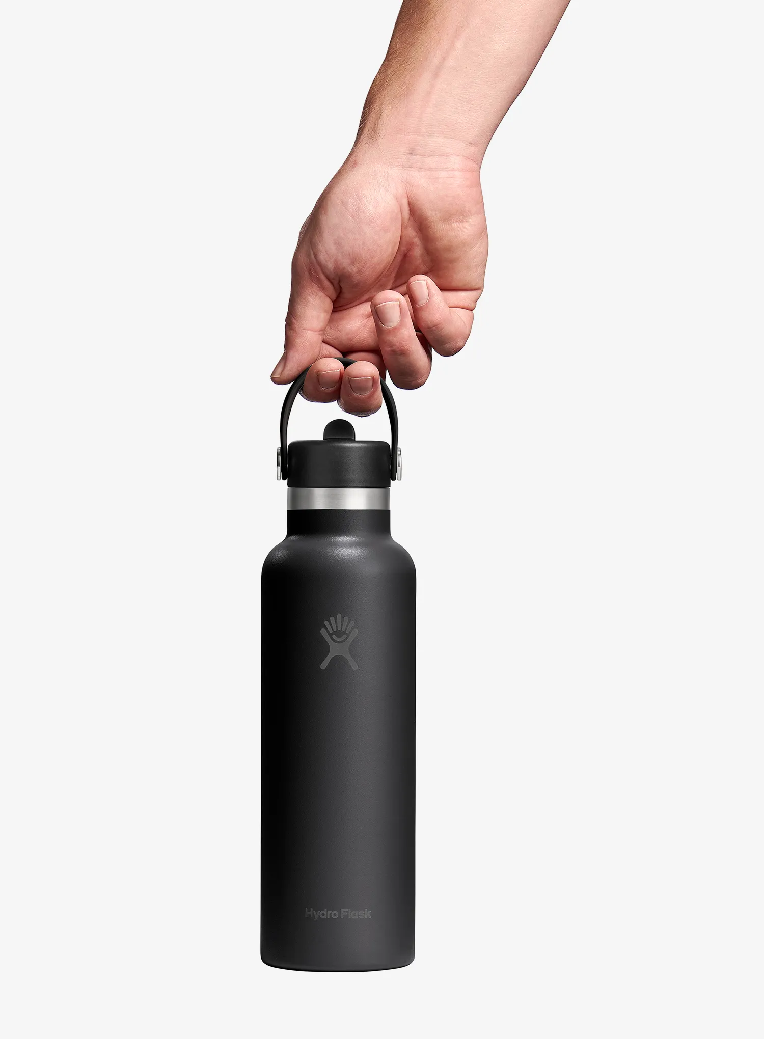 Hydro Flask 21 Oz Standard Flex Straw Cap (621 ml) Hőtartó kulacs - blk