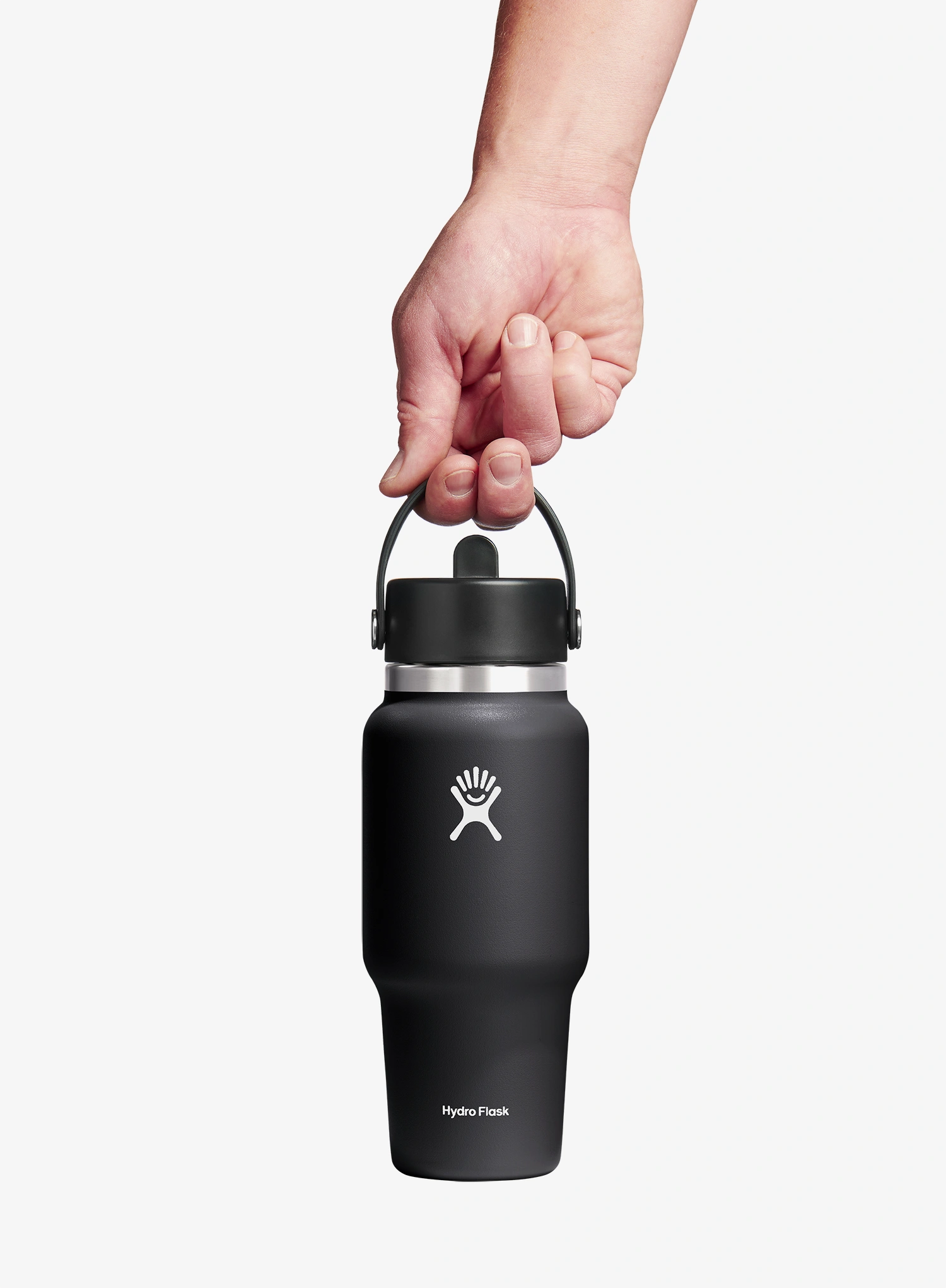 Hydro Flask 24 Oz Wide Flex Straw Travel Bottle (710 ml) Hőtartó kulacs - black
