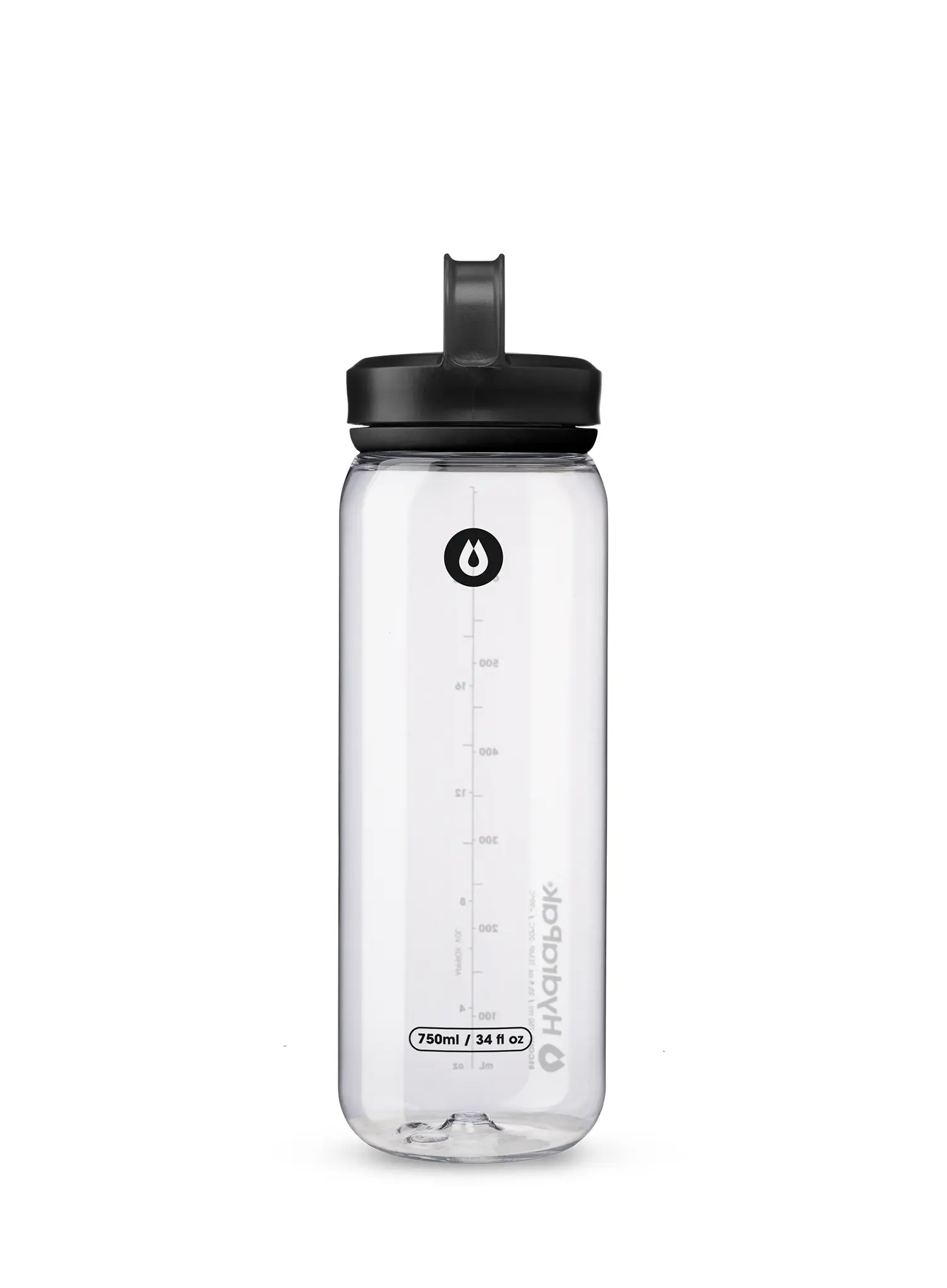 HydraPak Recon Clip & Carry 750 ml Palack - clear
