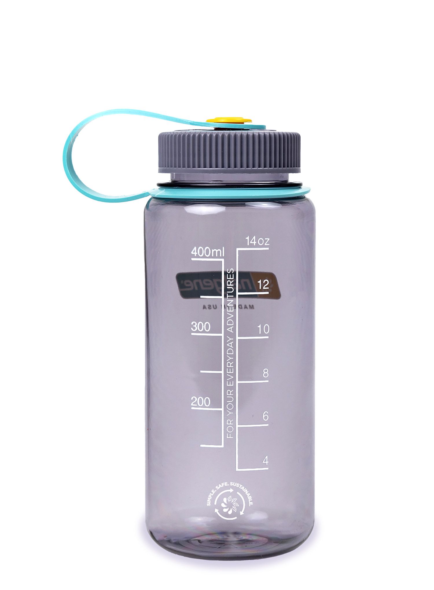 Nalgene Sustain Wide Mouth 16 oz (473 ml) Palack - aubergine