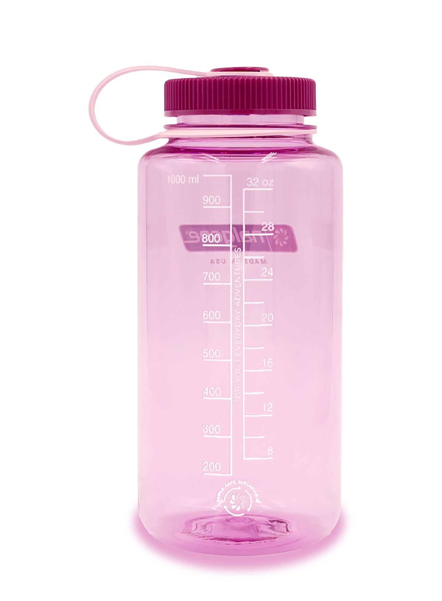 Nalgene Sustain Wide Mouth 32 oz (946 ml) Palack - cosmo/platinum