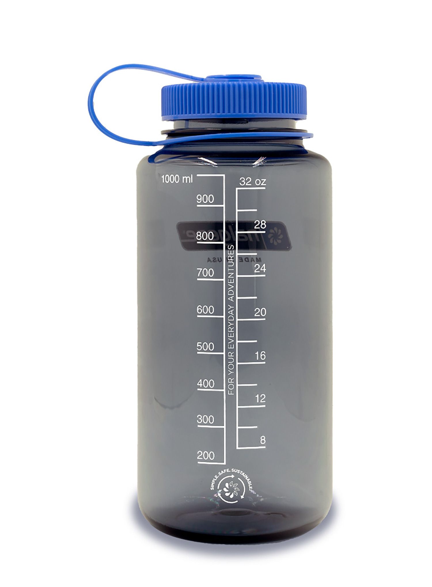Nalgene Sustain Wide Mouth 32 oz (946 ml) Palack - gray
