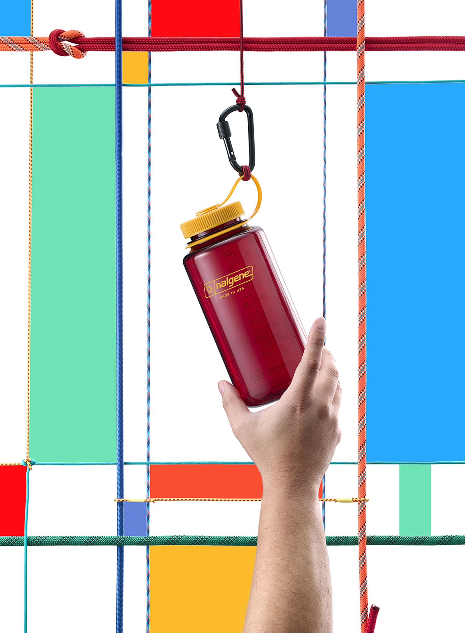 Nalgene Sustain Wide Mouth 32 oz (946 ml) Palack - laker