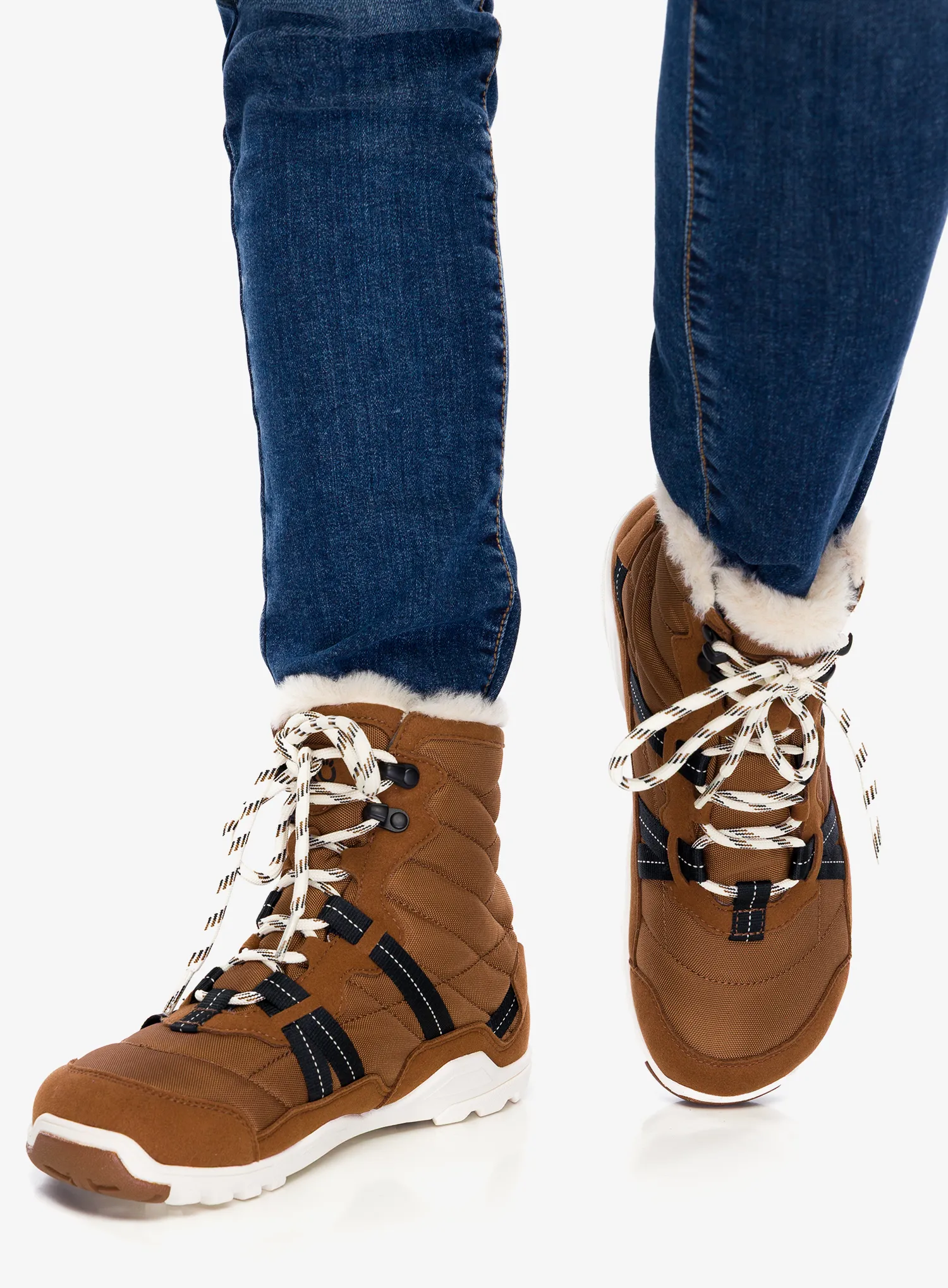 Xero Shoes Alpine Női cipő - rubber brown/eggshell
