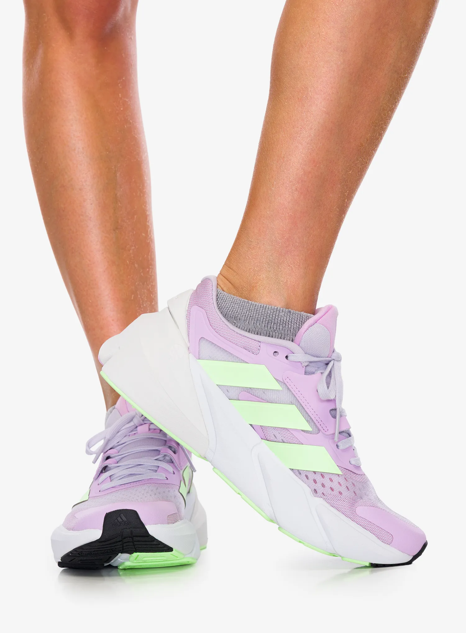 adidas Adistar 2.0 Női futócipők - silver dawn/green spark