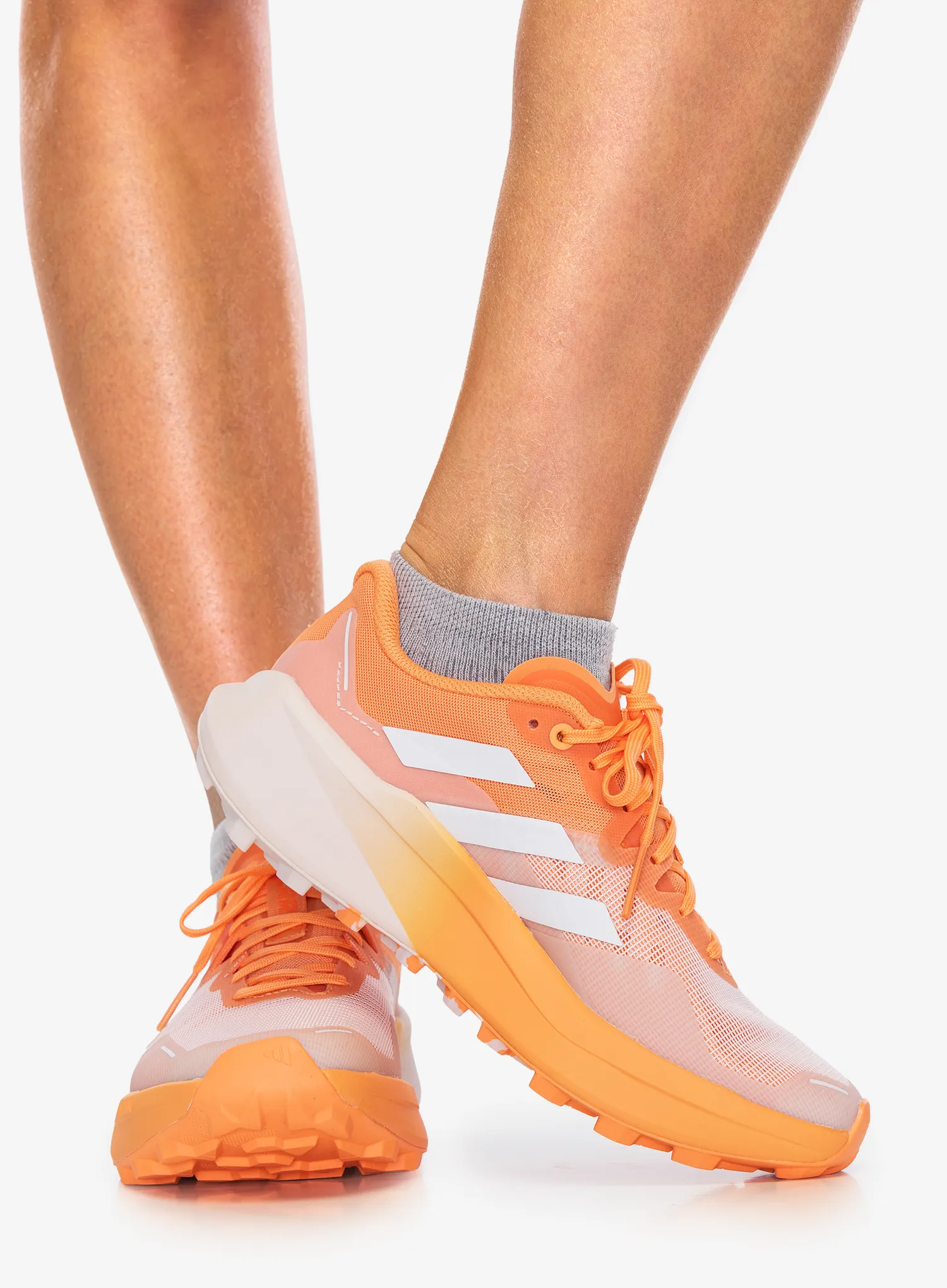 adidas TERREX Agravic 3 Női futócipők - amb tint/cryst white/putty mau