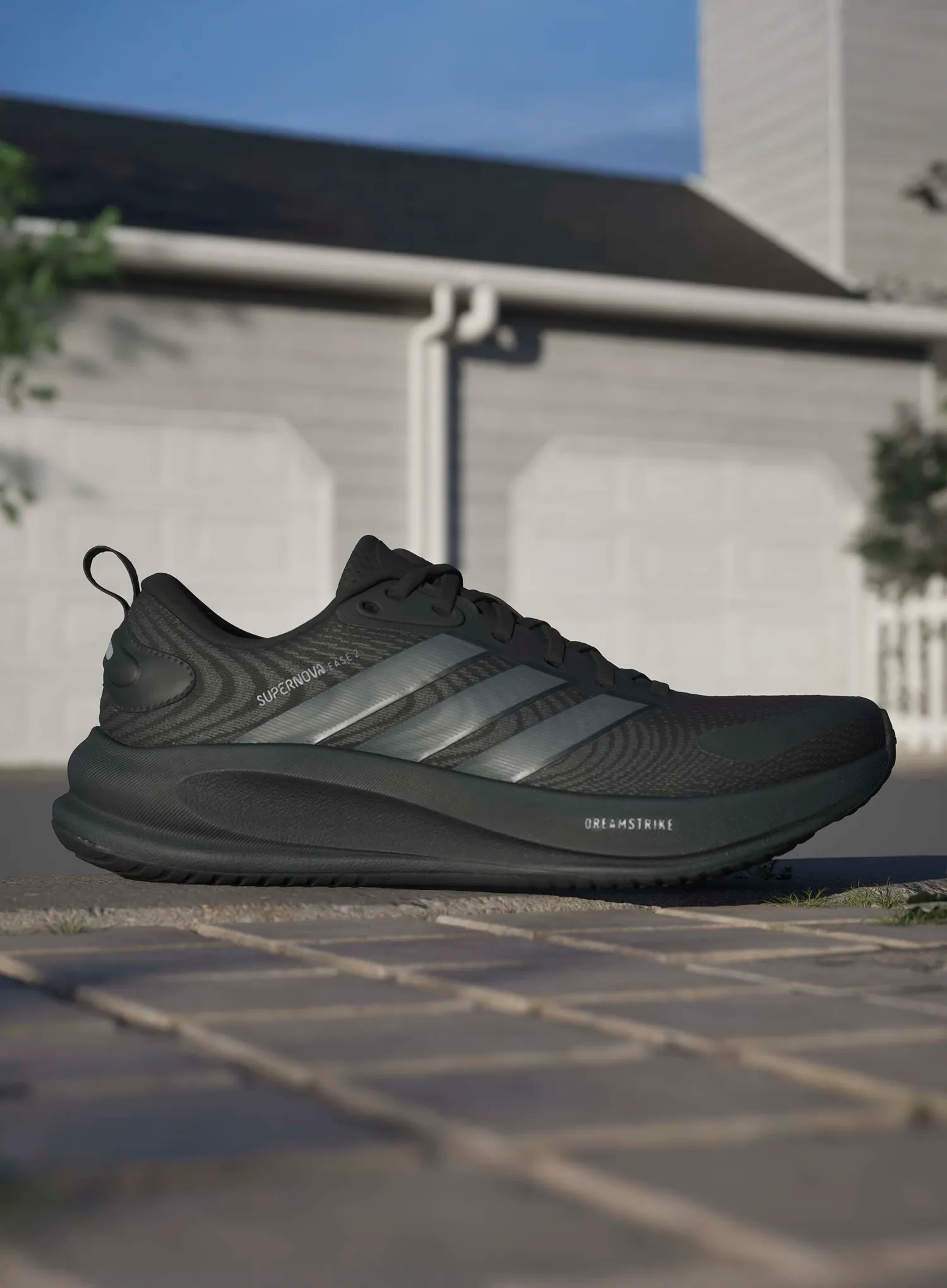adidas Supernova Ease 2 Férfi futócipő - core black/grey five/carbon