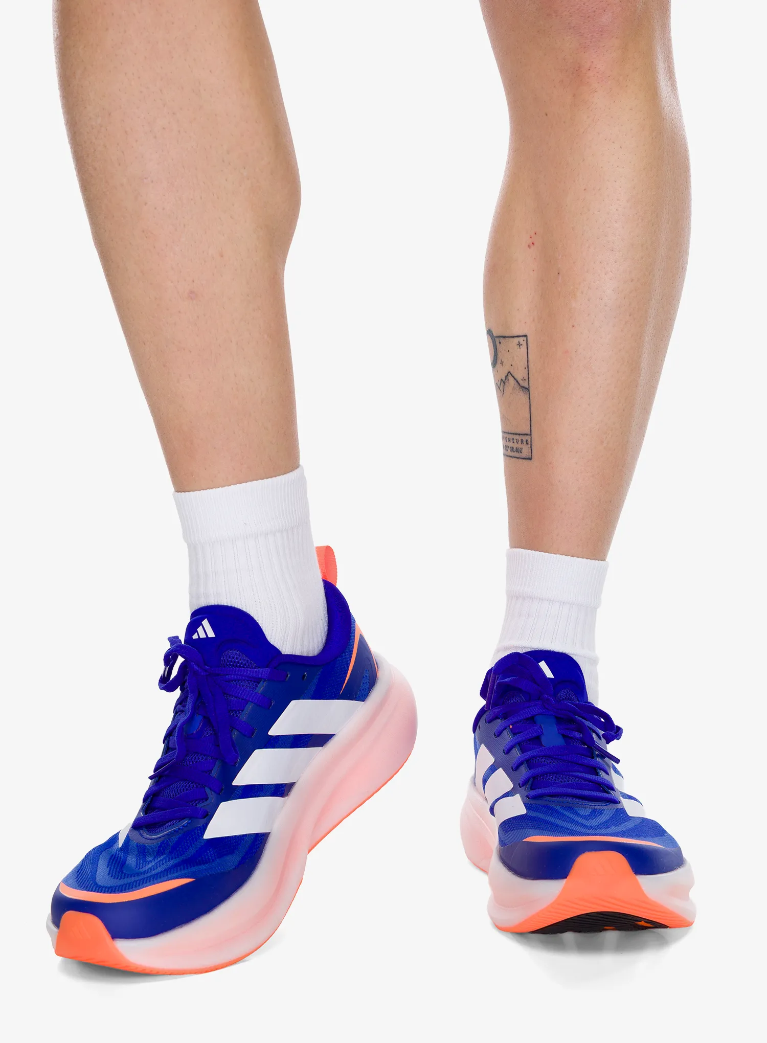 adidas Supernova Glide Férfi futócipő - luc blue/white/semi luc blue