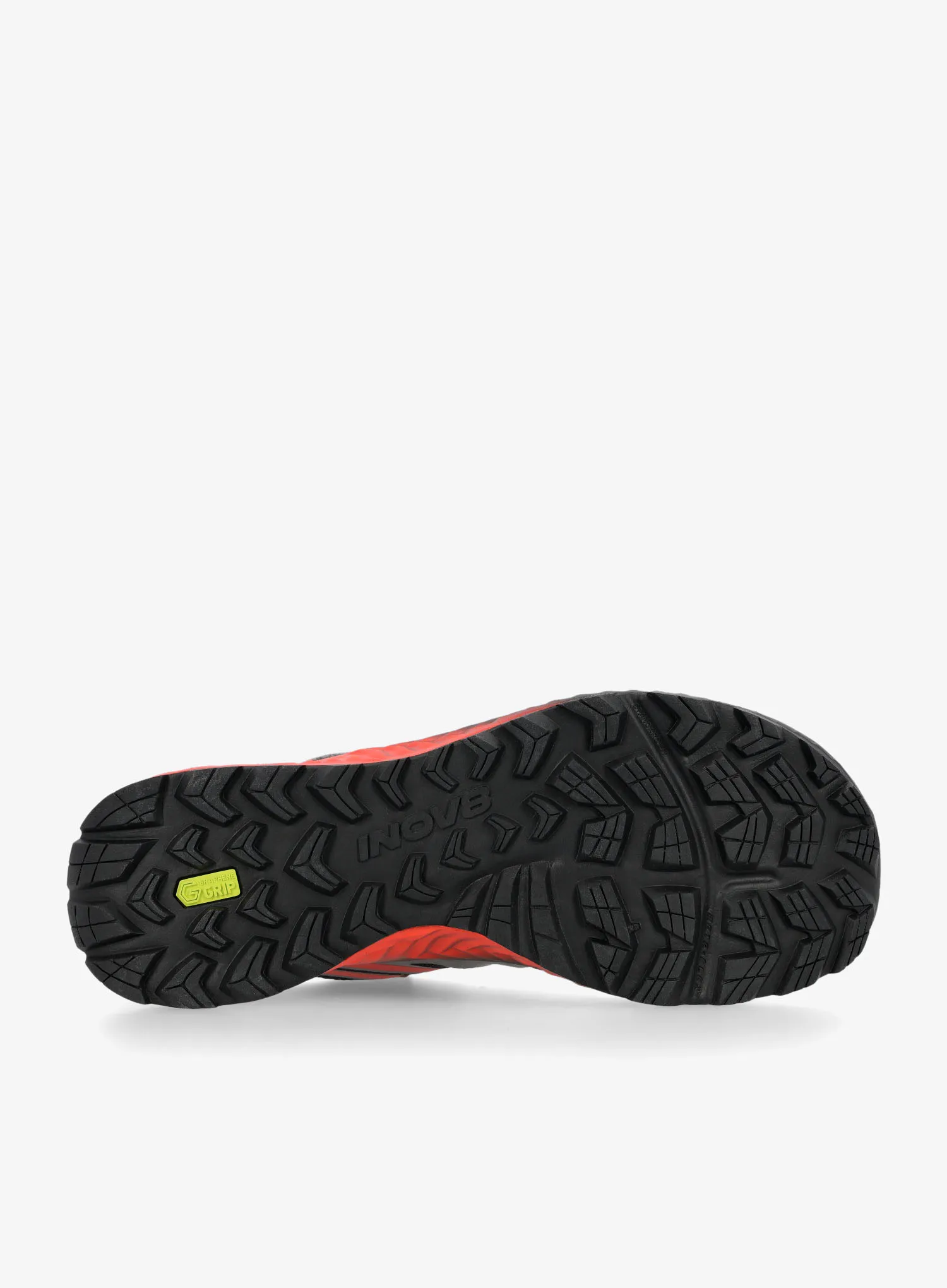 Inov-8 TrailFly Standard Férfi futócipő - black/fiery red/dark grey