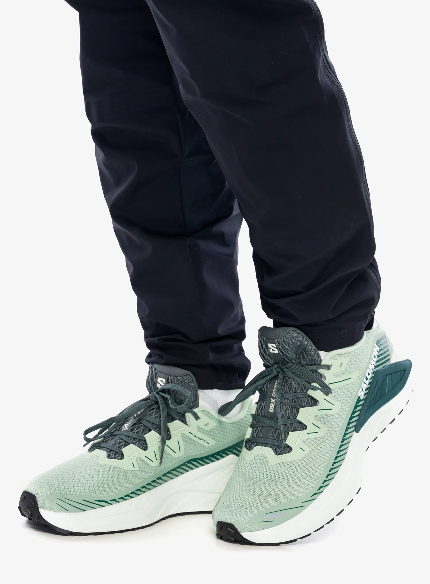 Salomon DRX Defy Grvl Férfi futócipő - green/sea/canary