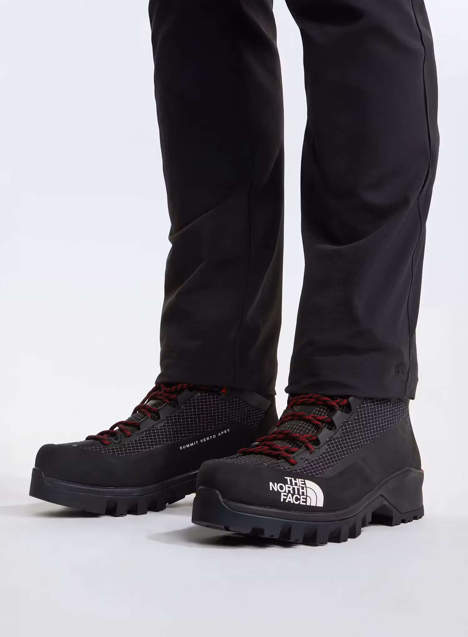 The North Face Summit Verto Apex GORE-TEX Cipő félautomata hágóvashoz - tnf black/tnf red