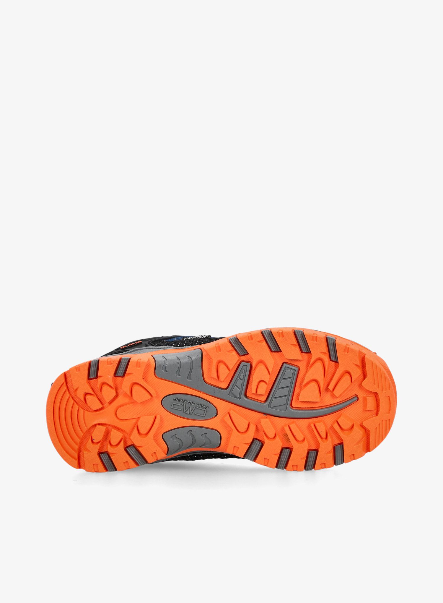 CMP Kids Rigel Low Trekking Shoes WP Gyerekcipő - b.blue/arancio