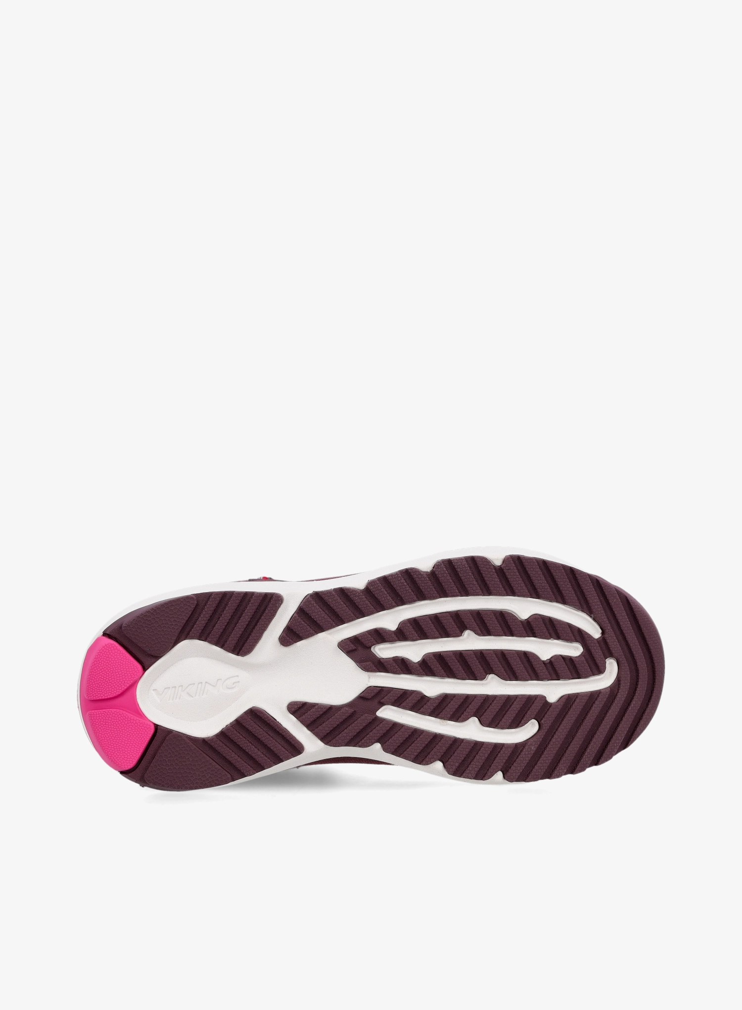 Viking QuickGo Mid WP Gyerekcipő - plum