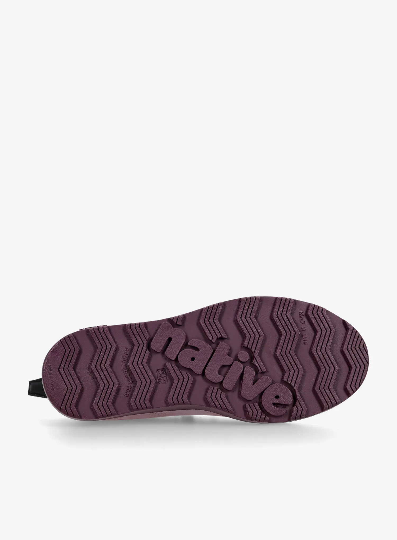 Native Fitzsimmons Citylite Bloom Női lifestyle cipő - purple/vino purple/jiffy black