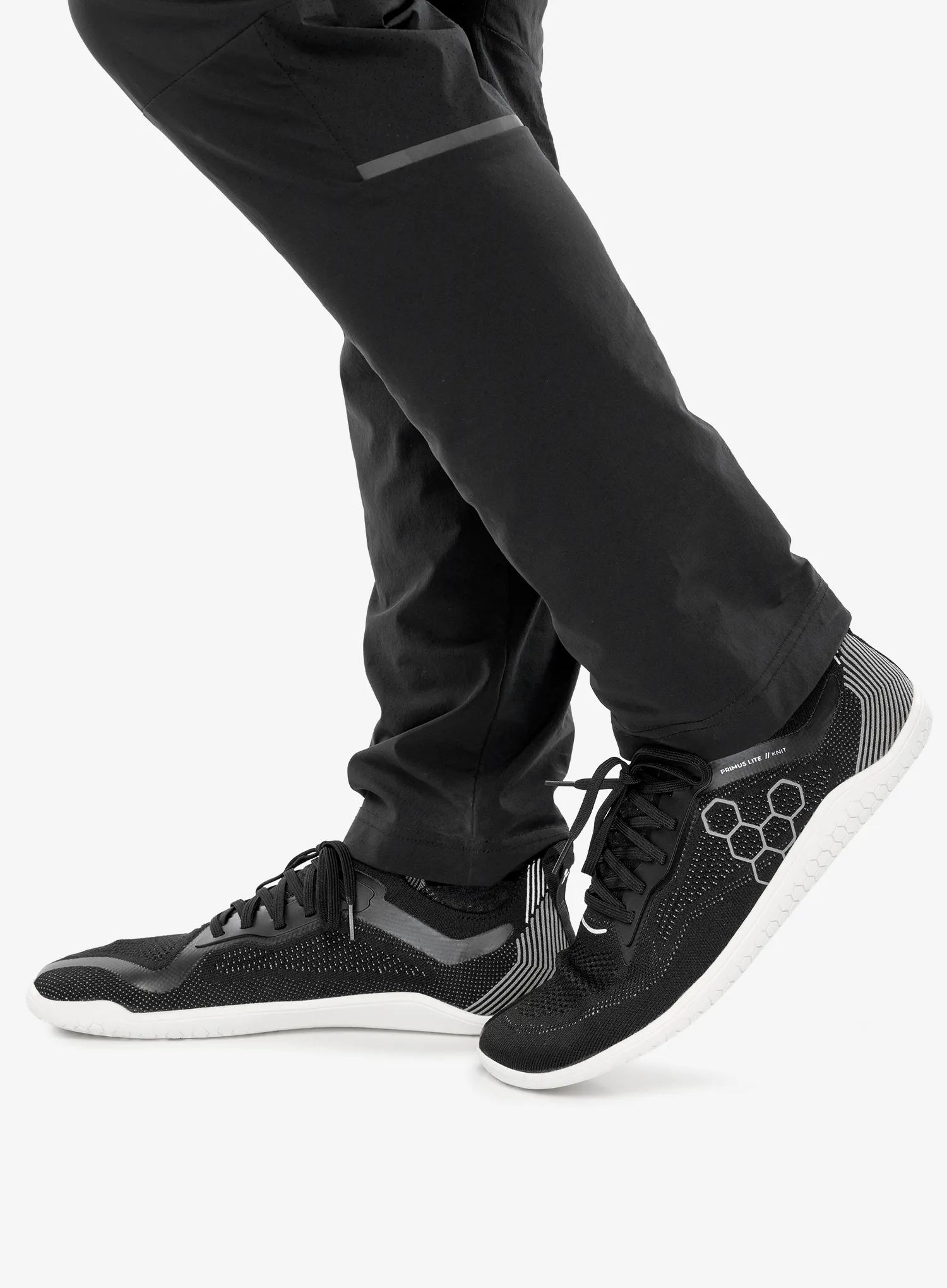 Vivobarefoot Primus Lite Knit Lifestyle cipő - obsidian
