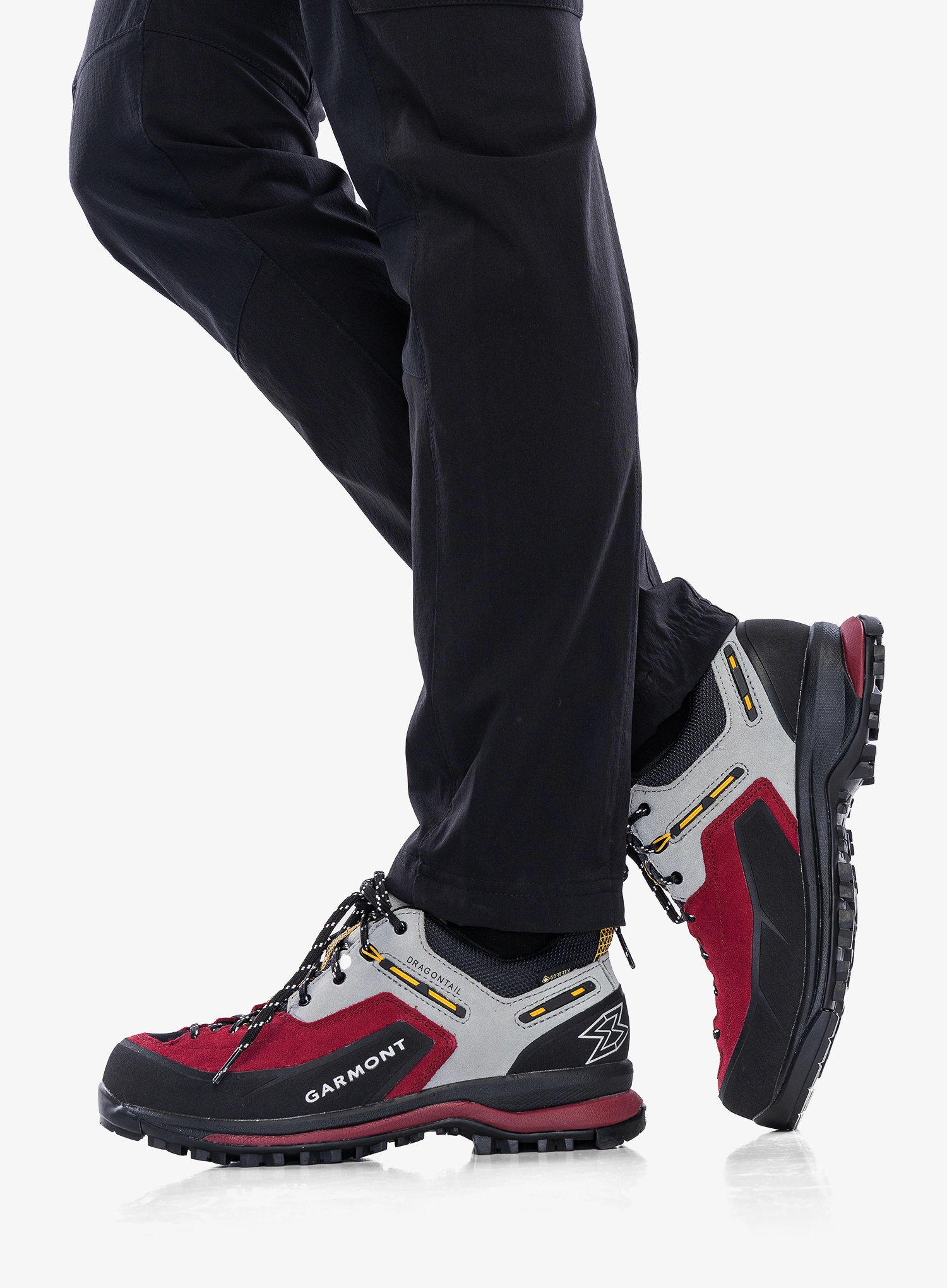 Garmont Dragontail Tech GTX Női Hegymászó Cipő - rhubarb red/grey