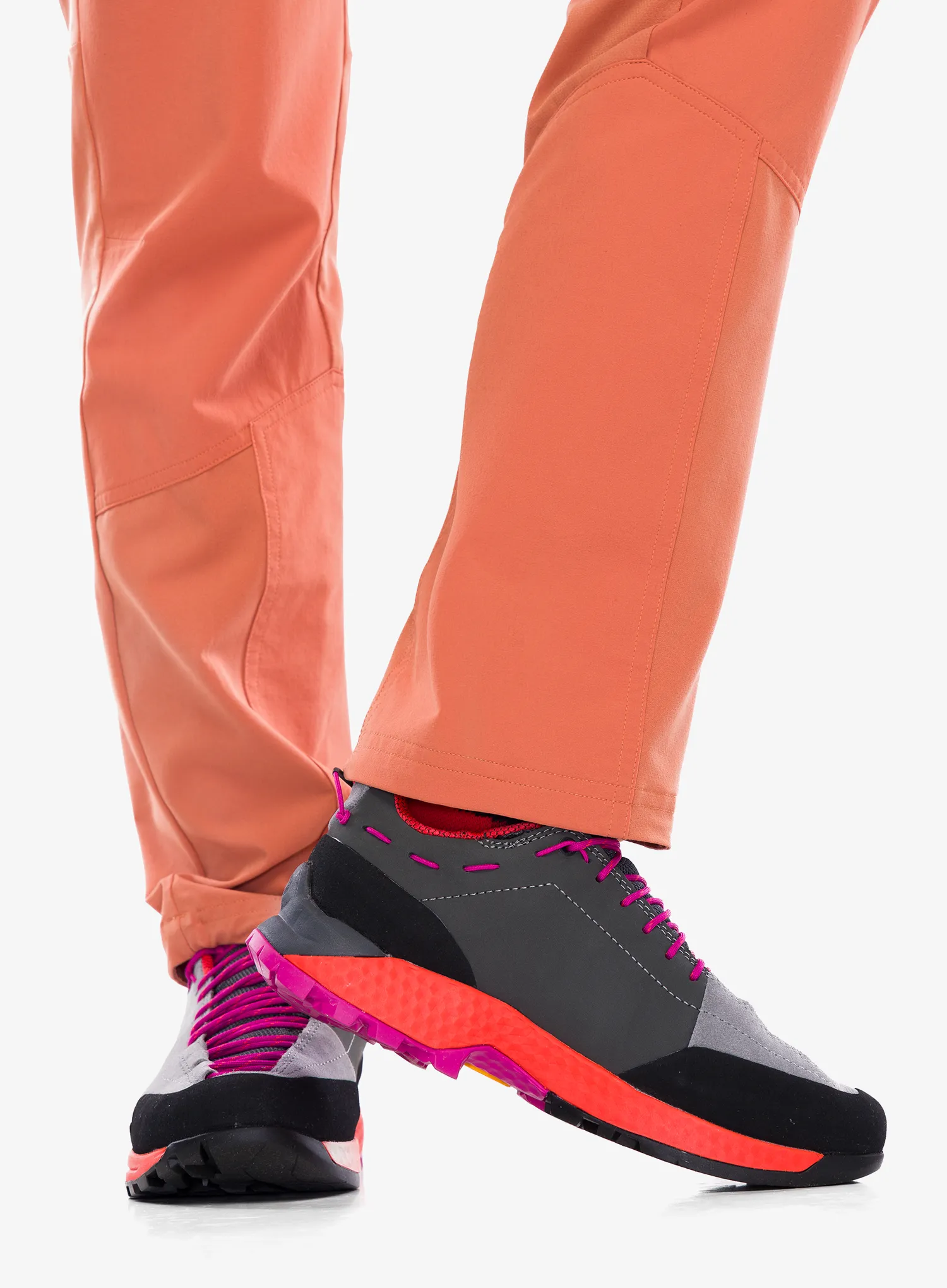 La Sportiva Tx Guide Leather Női hegymászó cipő - grey/cherry tomato