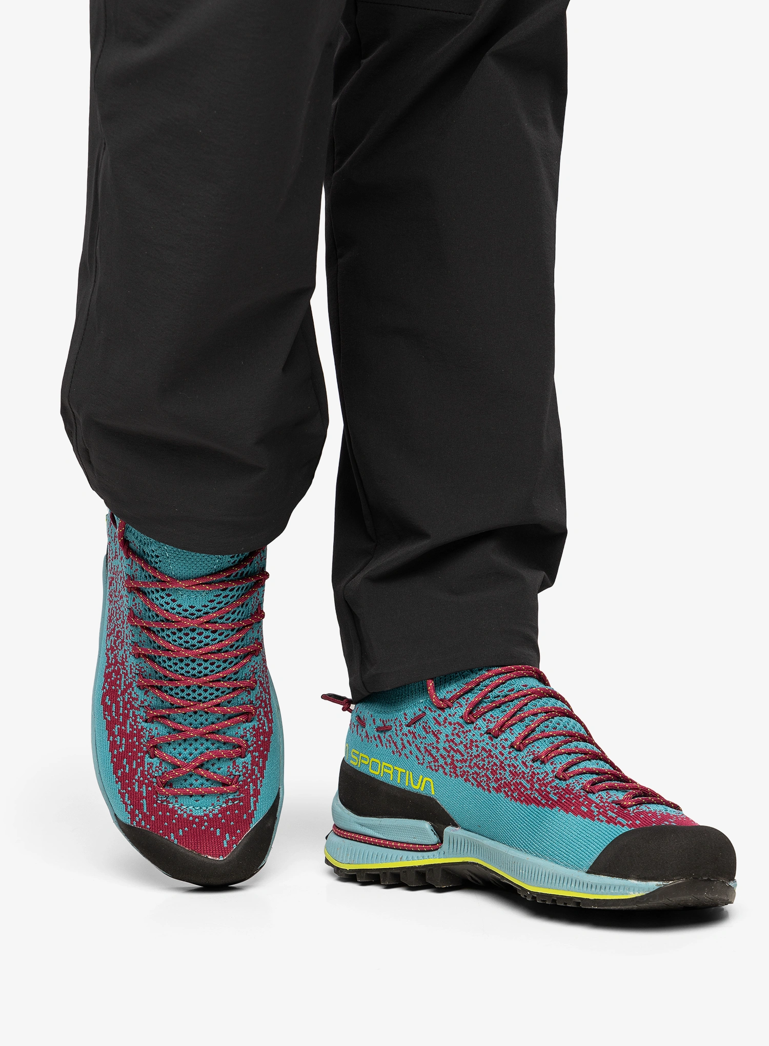 La Sportiva TX2 Evo  Női Hegymászó Cipő - topaz/red plum
