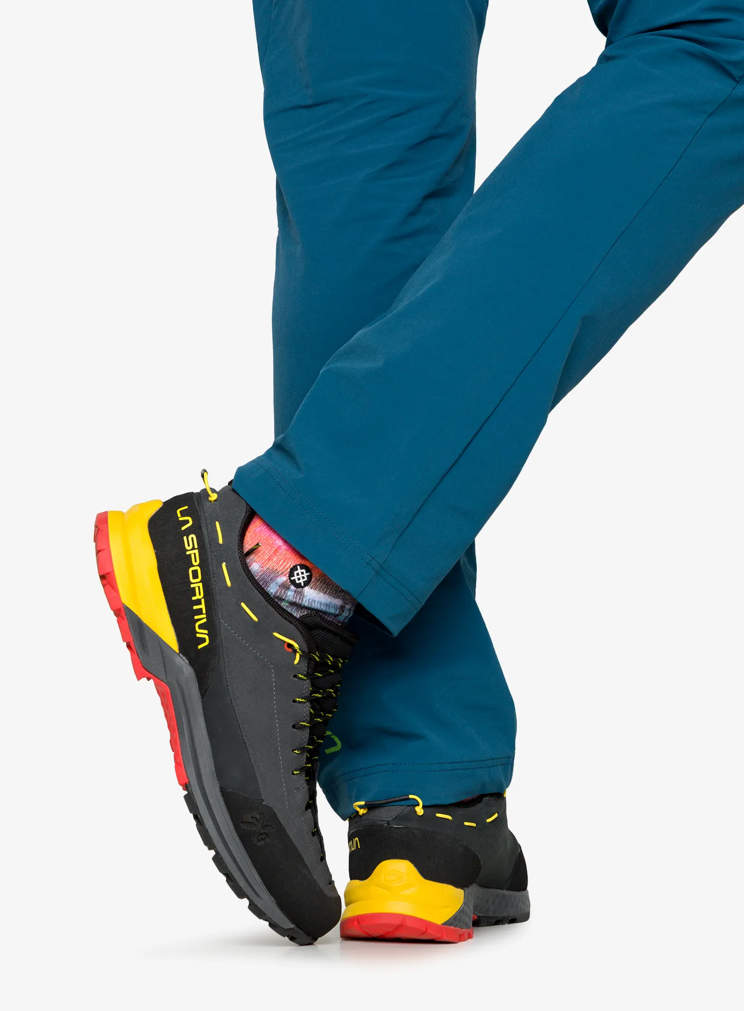 La Sportiva Tx Guide Leather Hegymászó Bakancs - carbon/yellow