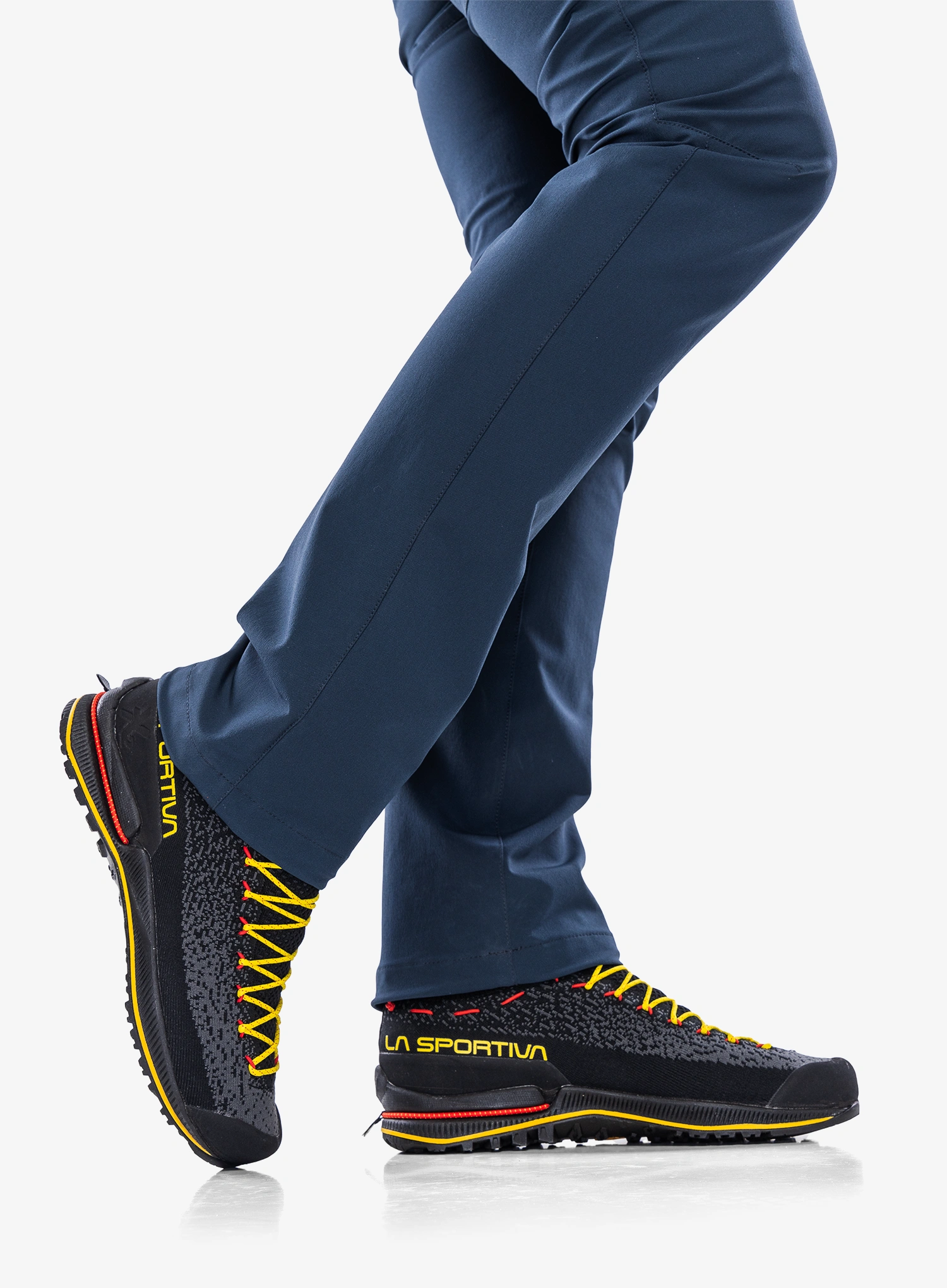 La Sportiva TX2 Evo Hegymászó Bakancs - black/yellow