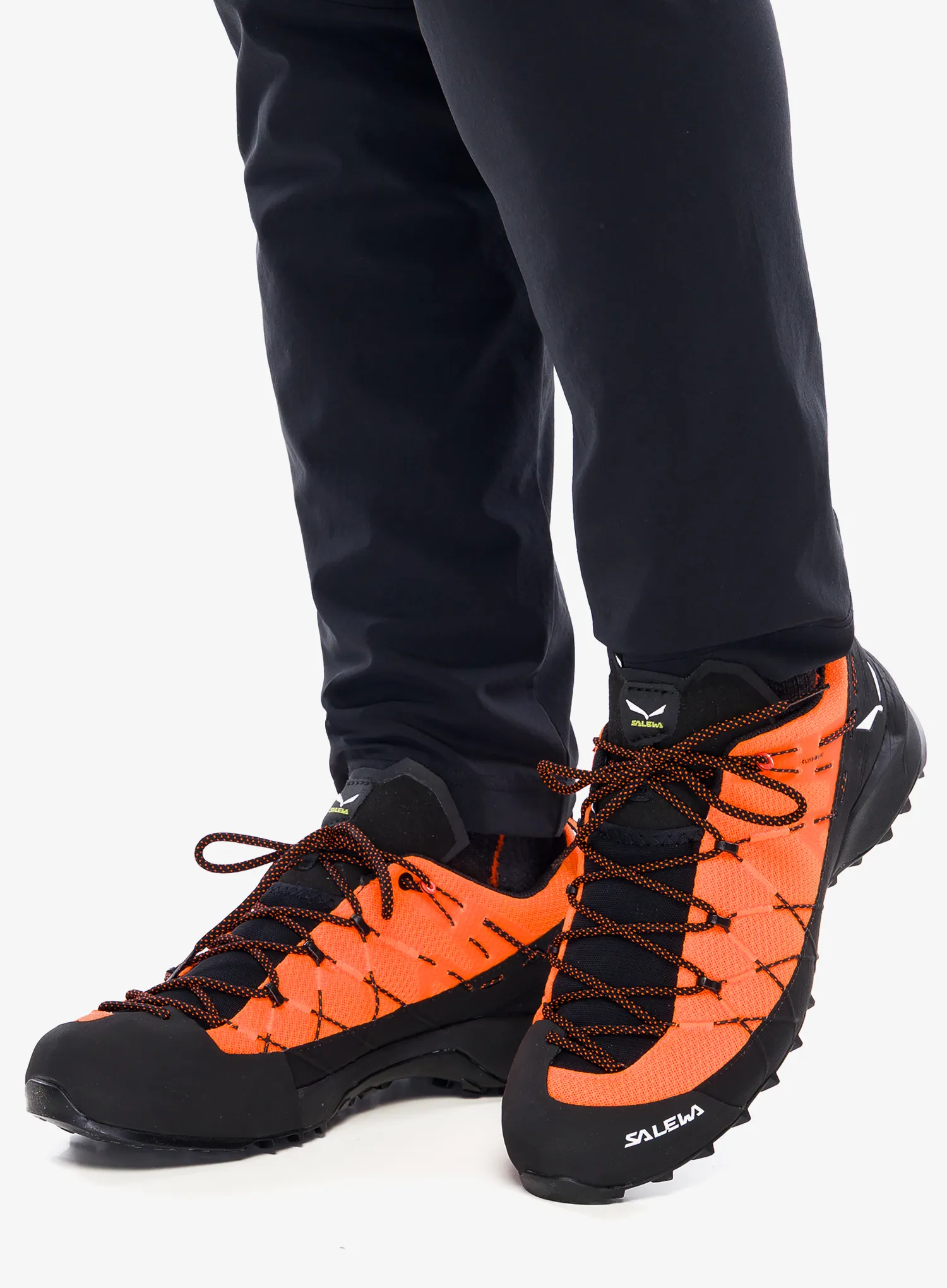 Salewa Wildfire 2 GTX Hegymászó Bakancs - fluo orange/black