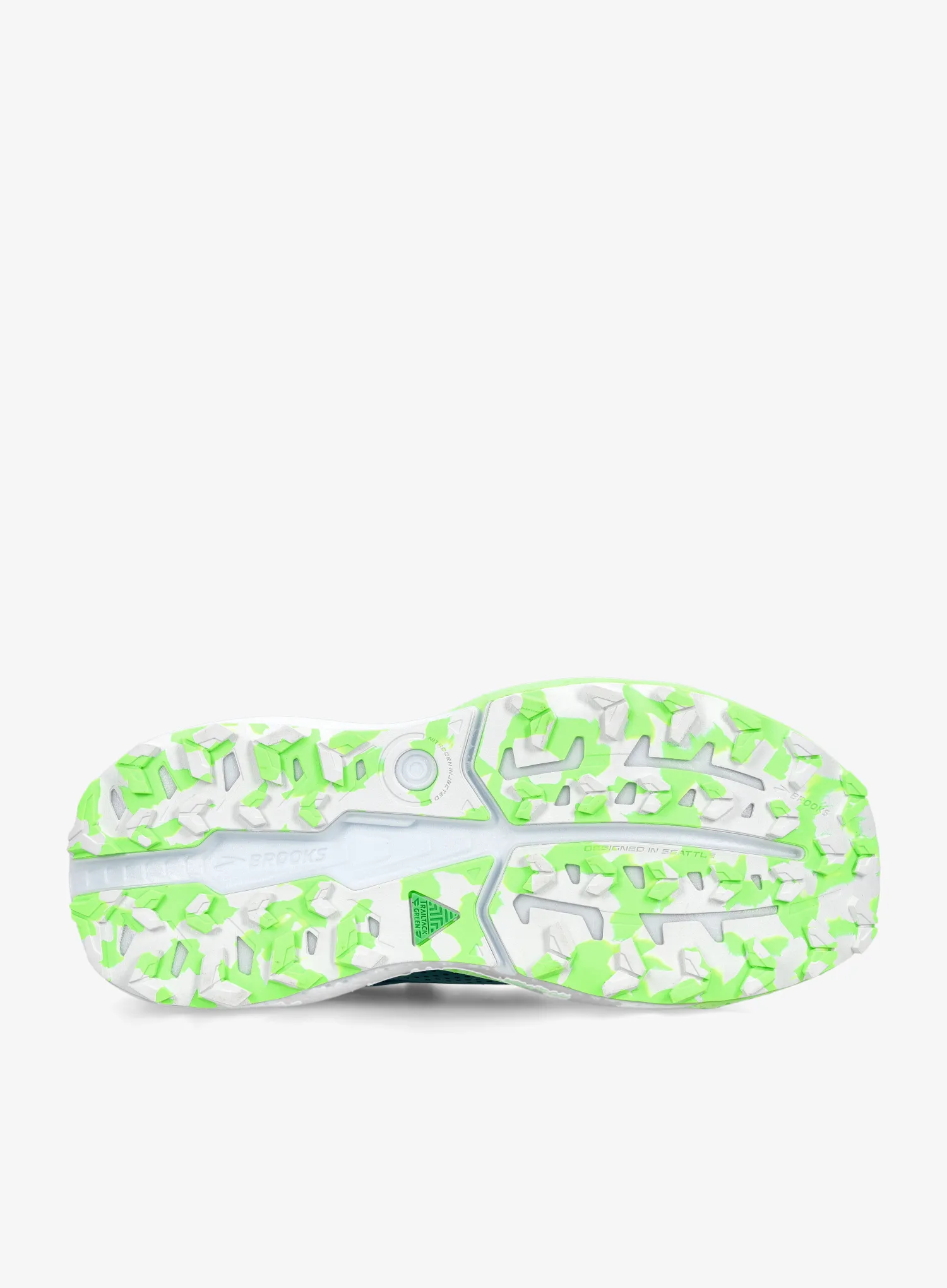 Brooks Caldera 8 Terepfutó cipő - atlantic deep/green/white