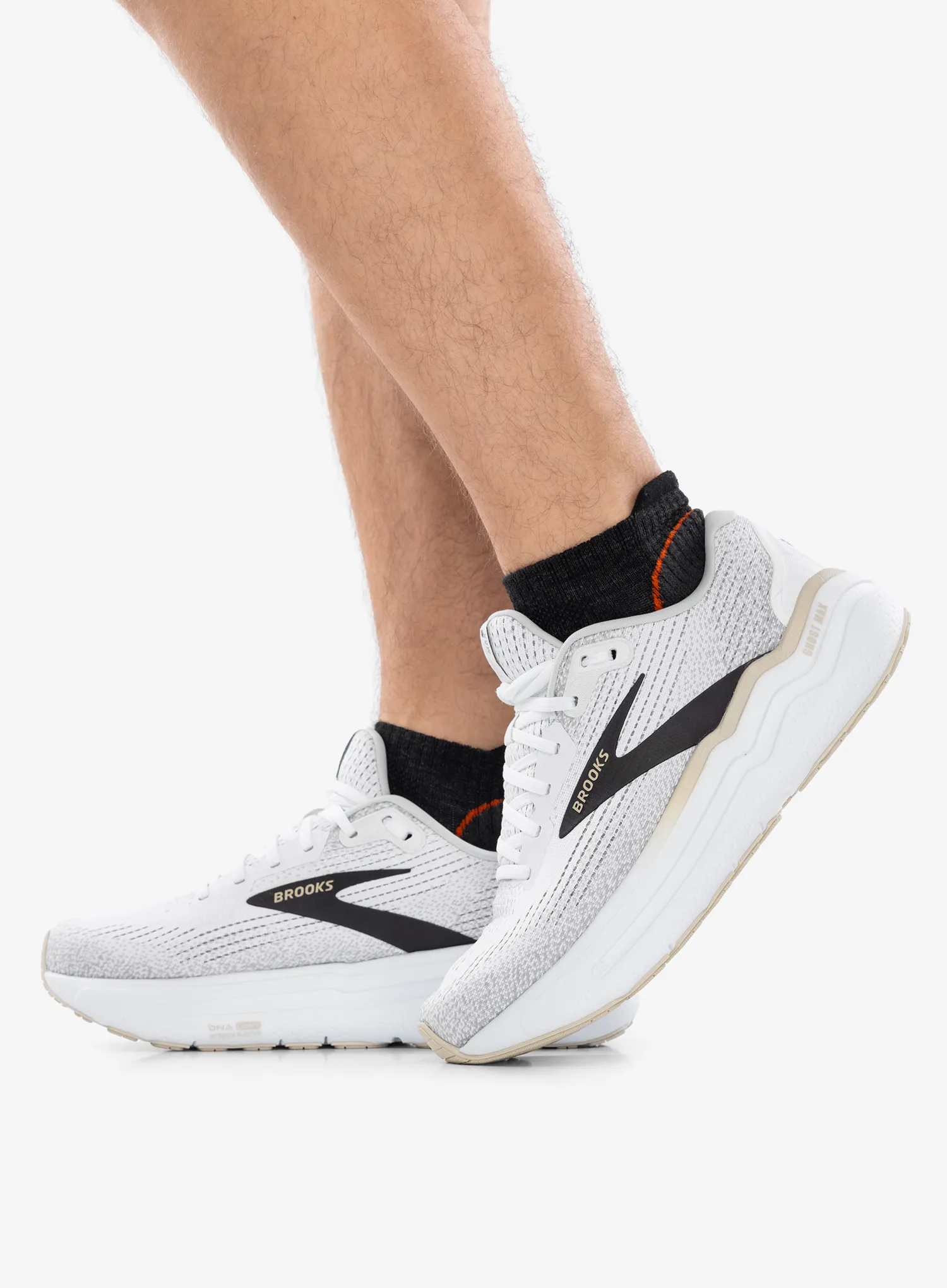 Brooks Ghost Max 2 Terepfutó cipő - white/pelican/oyster