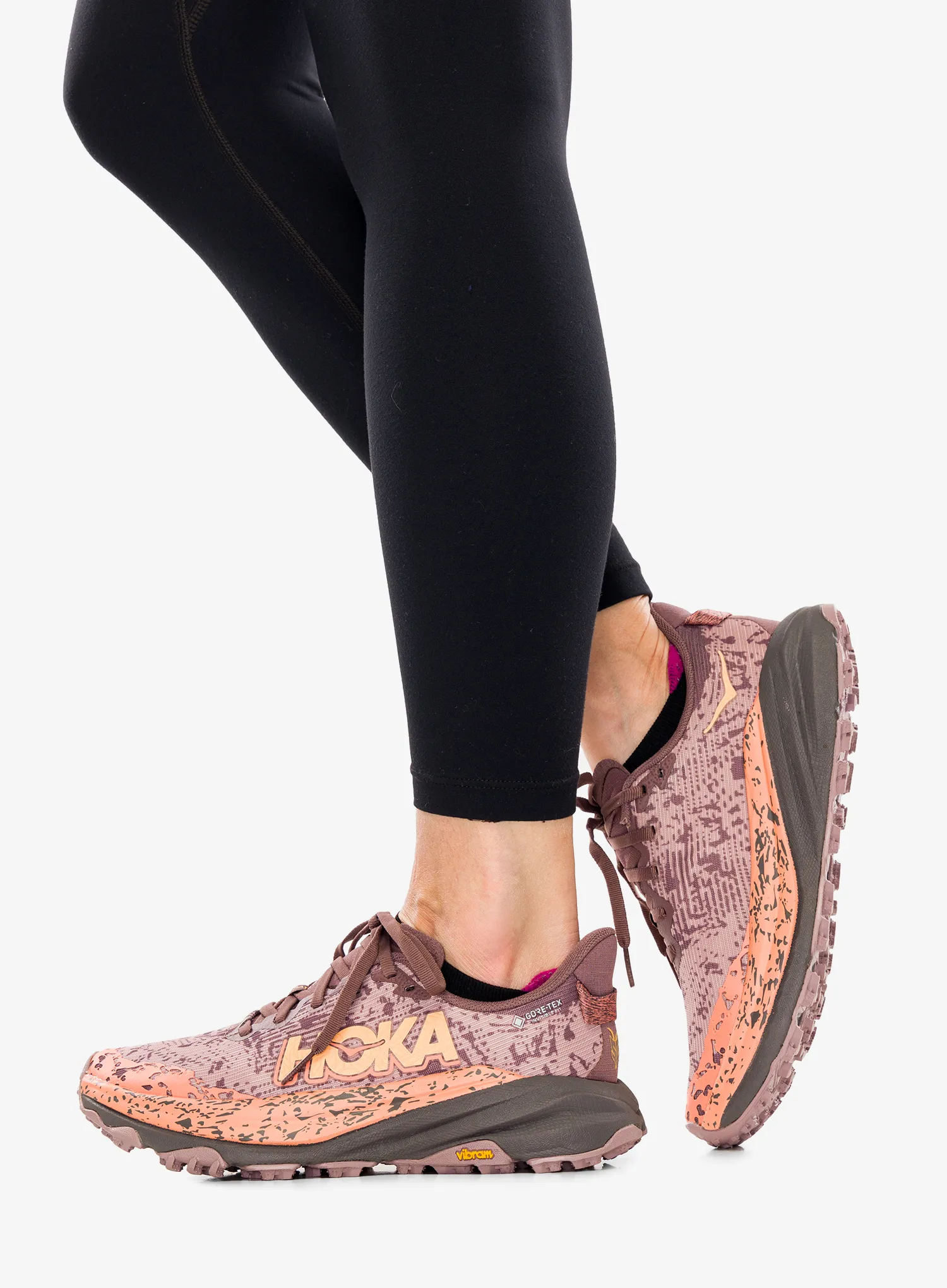 Hoka Speedgoat 6 GTX Női terepfutó cipő - smoky quartz/quartzite