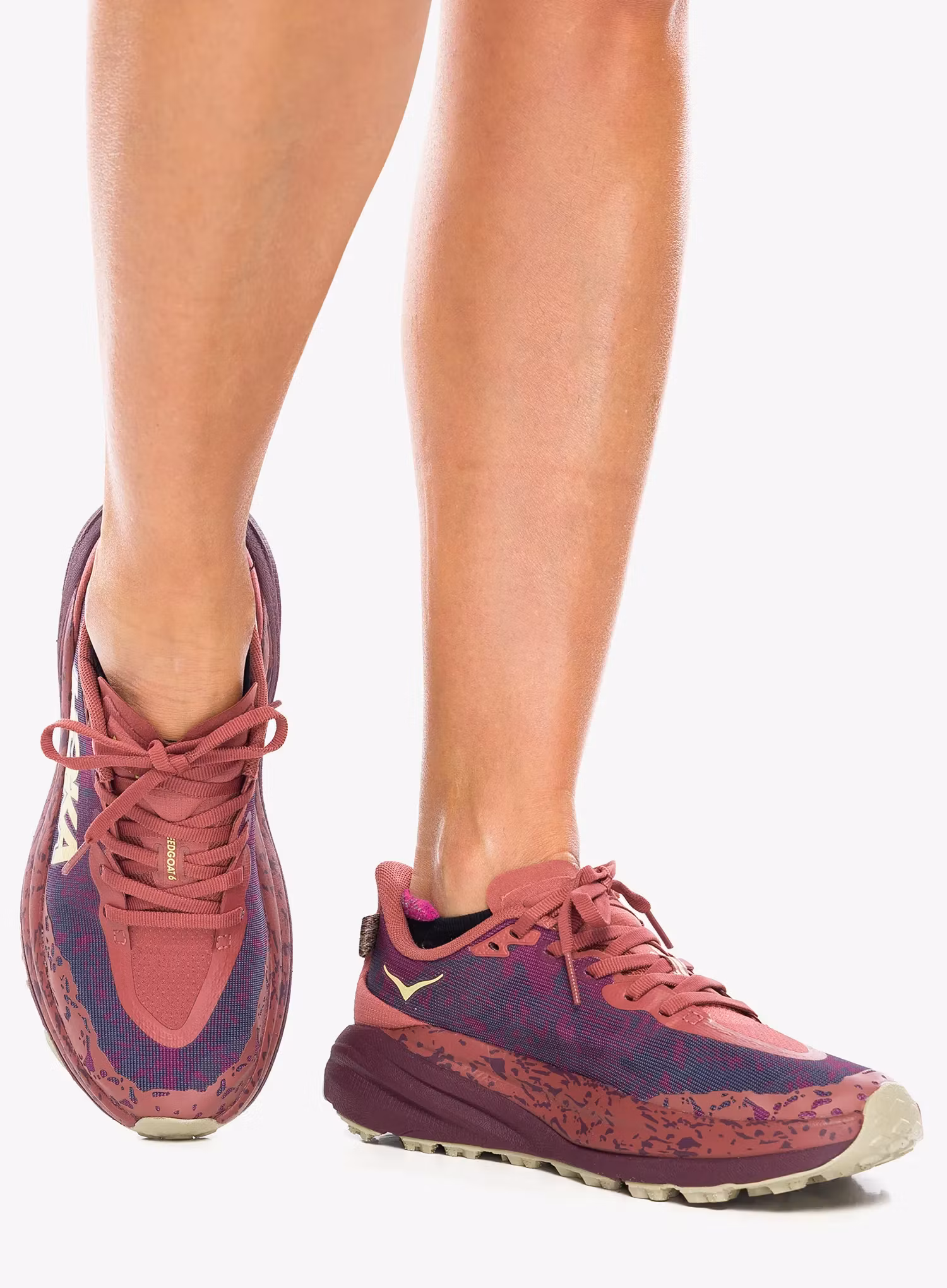 Hoka Speedgoat 6 Női terepfutó cipő - rouge/black cherry