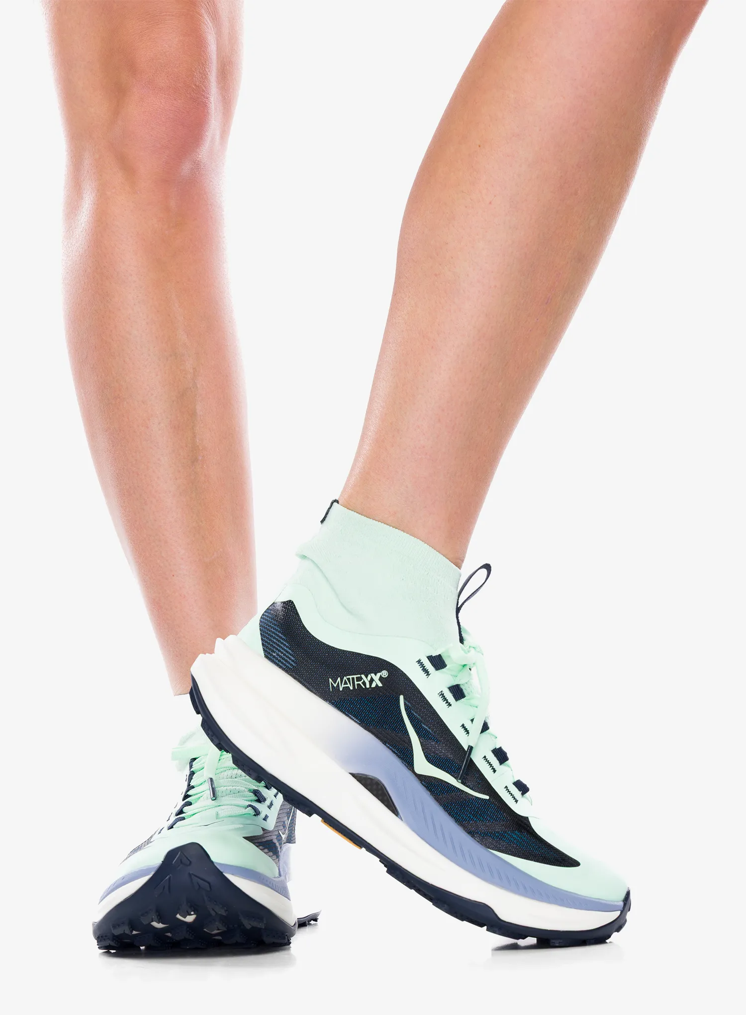Hoka Tecton X 3 Női terepfutó cipő - mint fluorite/varsity navy