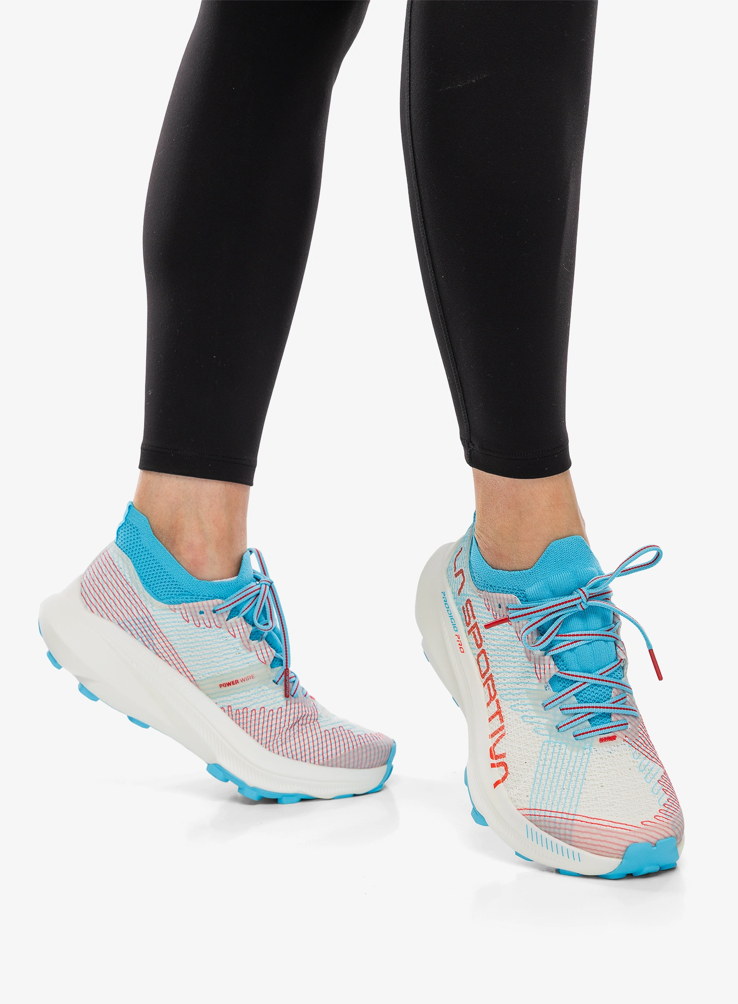 La Sportiva Prodigio Pro Női terepfutó cipő - white/malibu blue