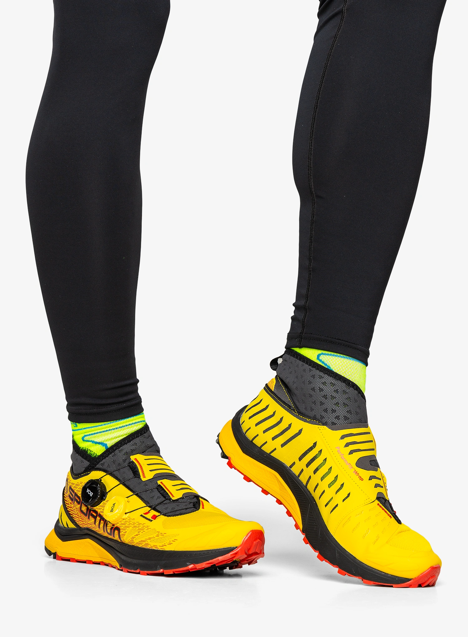 La Sportiva Jackal II Boa  Terepfutó Cipő - yellow/black
