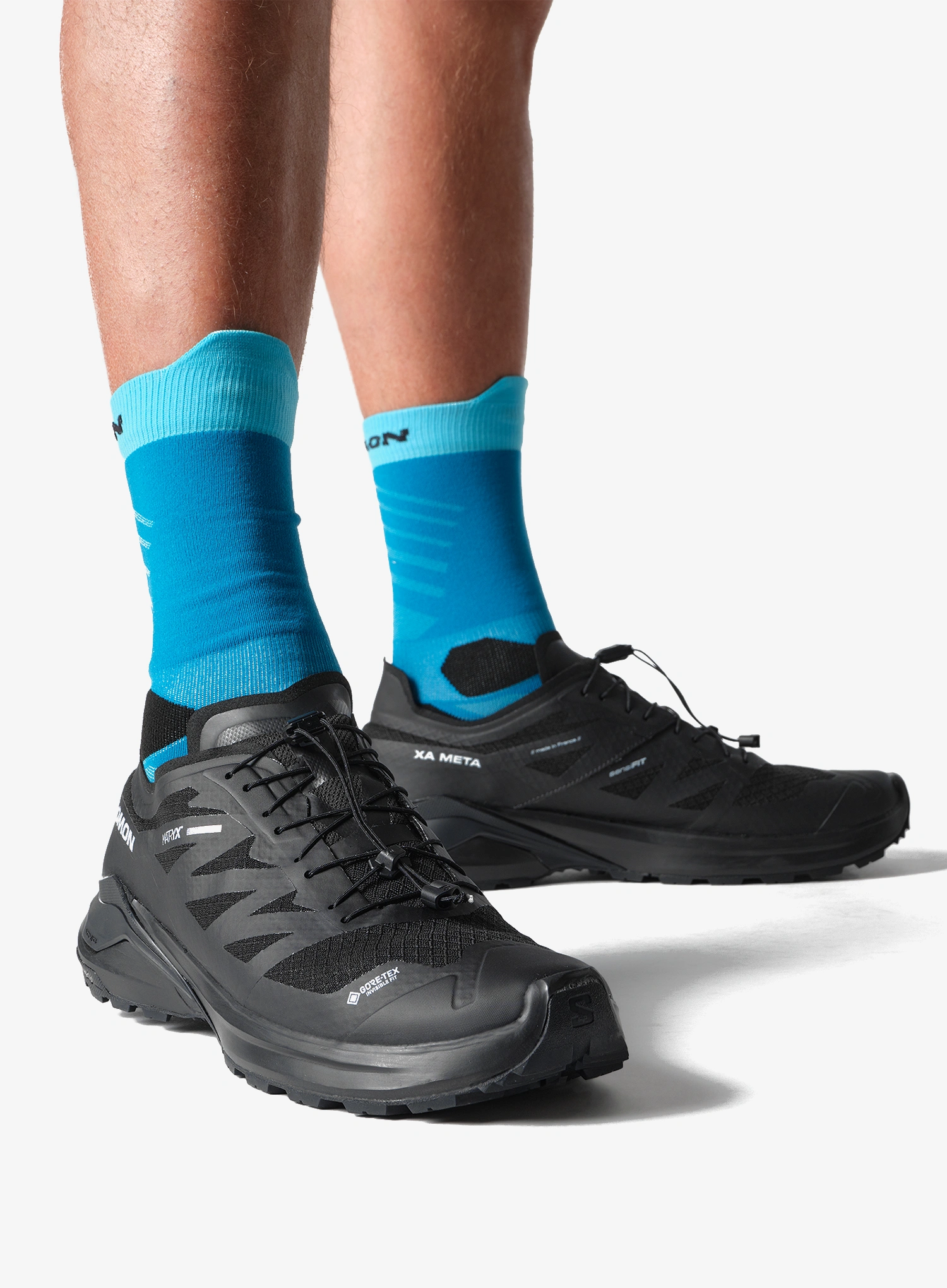 Salomon XA Meta GTX Mif Terepfutó cipő - black/black/black