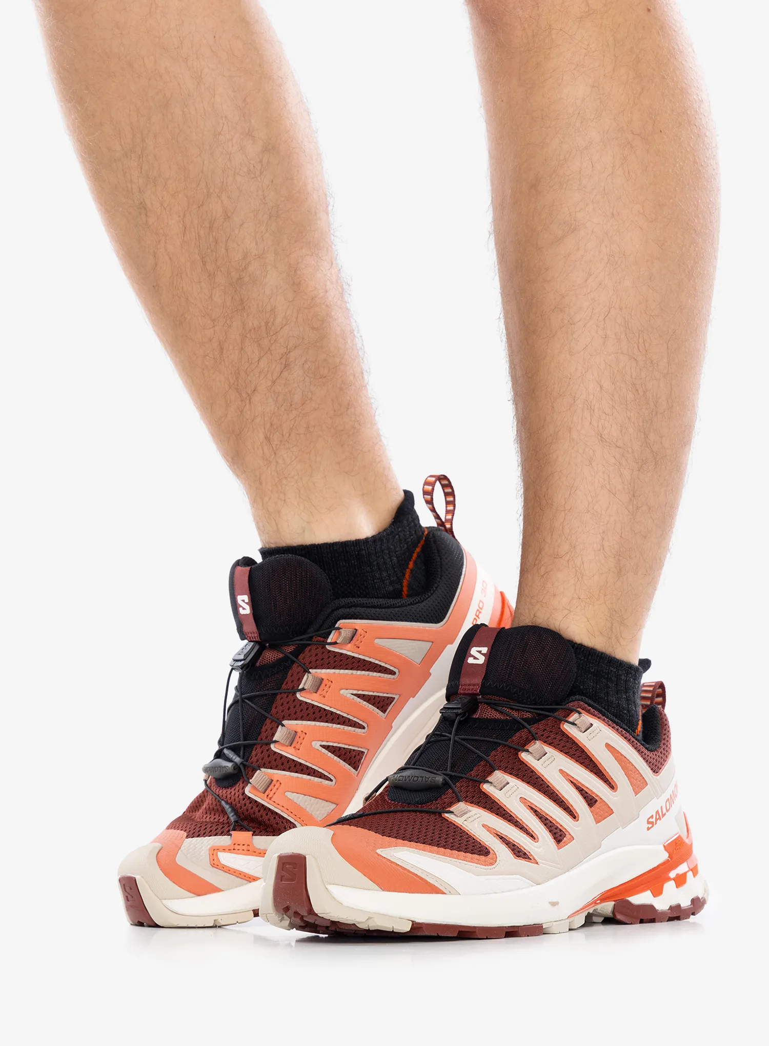 Salomon Xa Pro 3D V9 Terepfutó cipő - brick/ginger/red