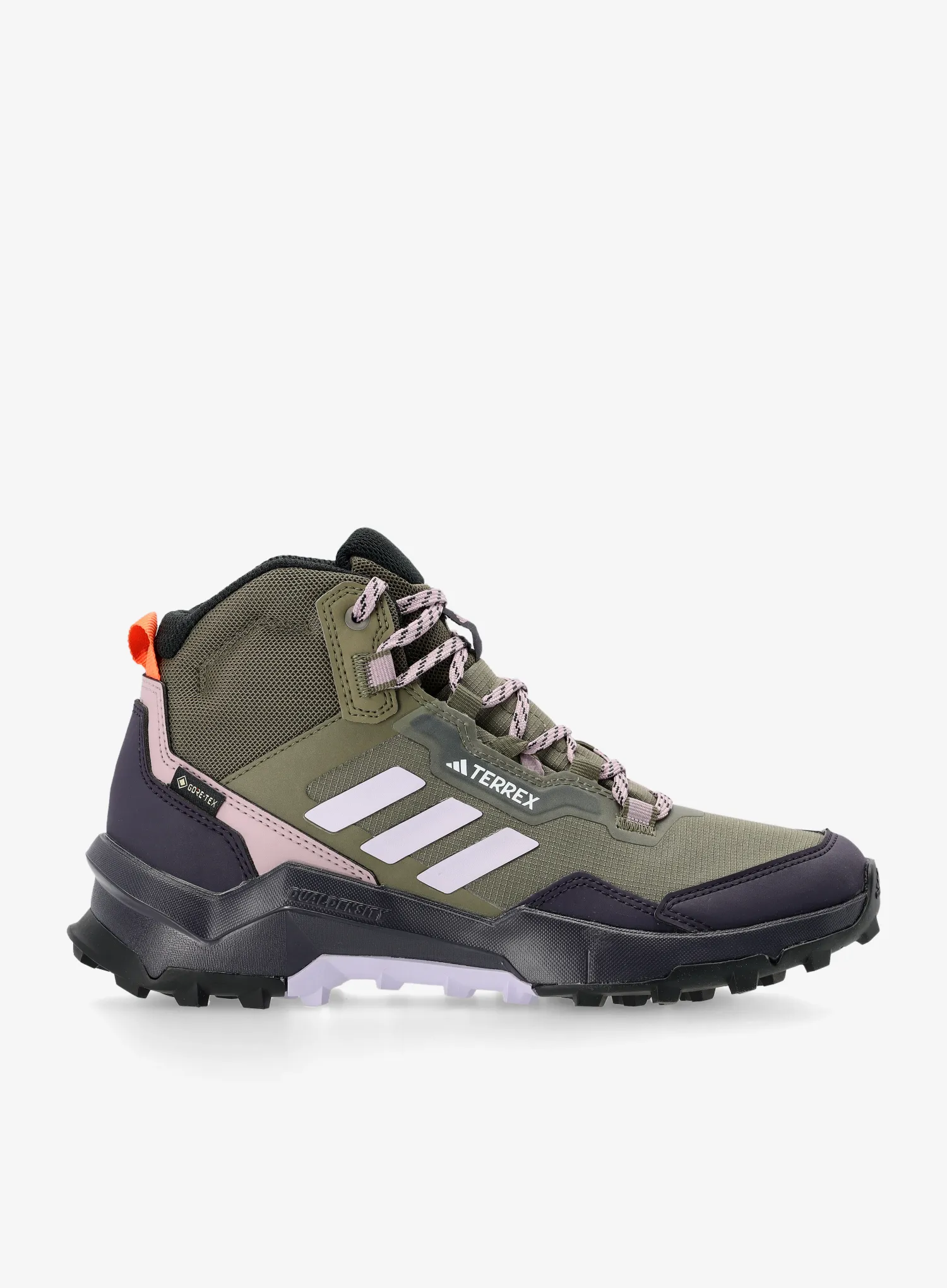 adidas TERREX AX4 Mid GTX Női túracipő - olive stra/silv dawn