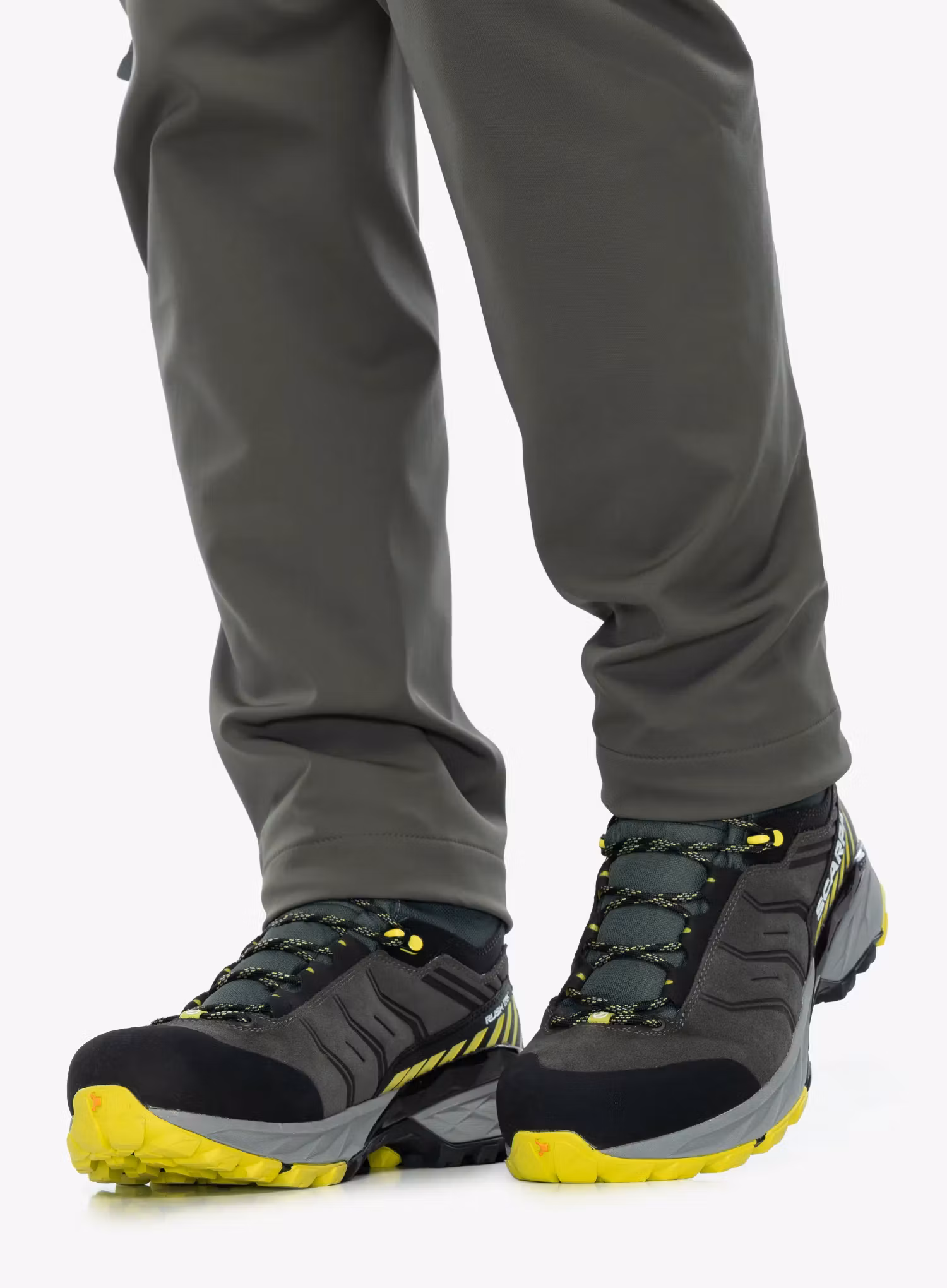 Scarpa Rush TRK GTX Túrabakancs - titanium/lime
