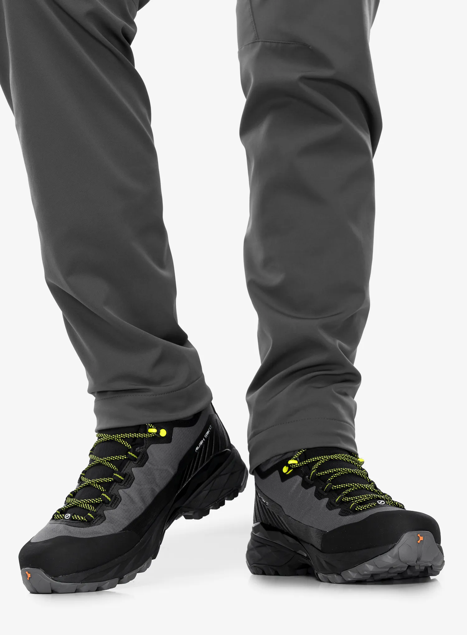 Scarpa Rush TRK LT GTX Túrabakancs - gray/lime