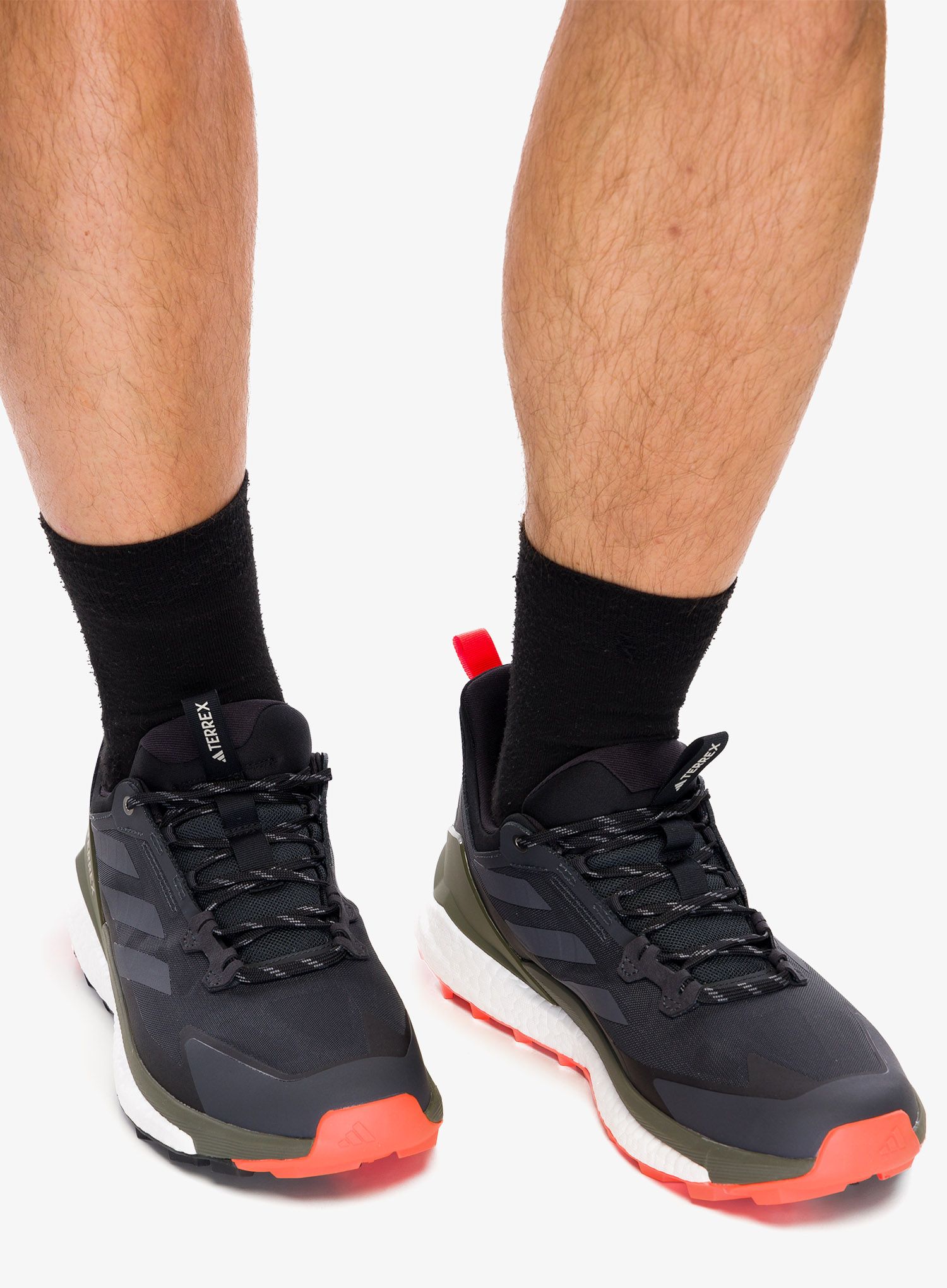 adidas TERREX Free Hiker 2 Low Túracipők - carbon/grey six/core black