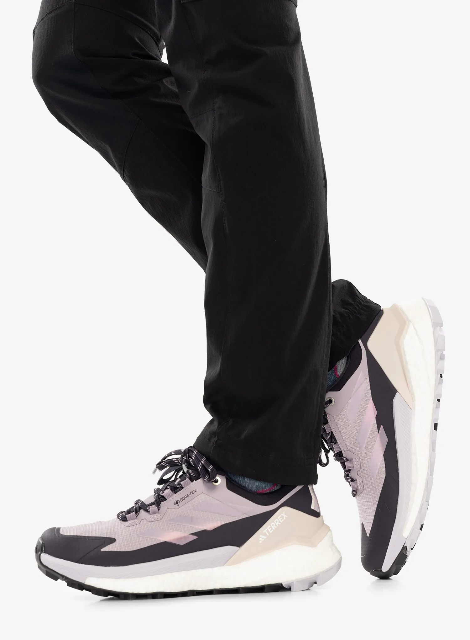 adidas TERREX Free Hiker 2 Low GTX Női túracipő - prelo fig/silv dawn/aurora blk