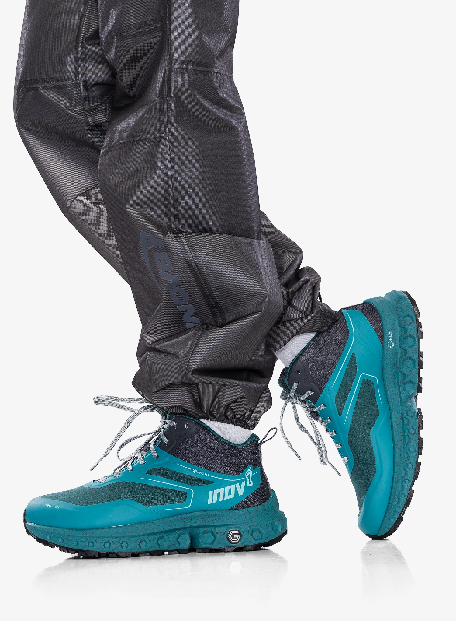 Inov-8 RocFly G 390 GTX Női túracipő - pine/teal/slate