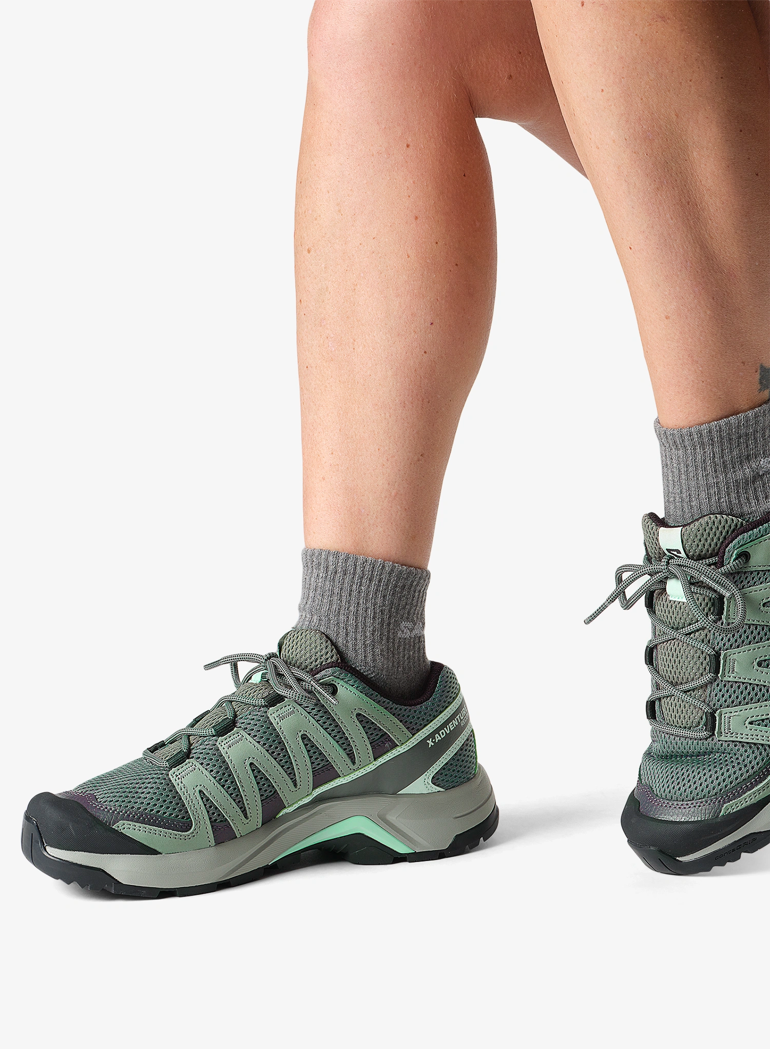 Salomon X-Adventure Recon Női túracipő - sage/green/bay